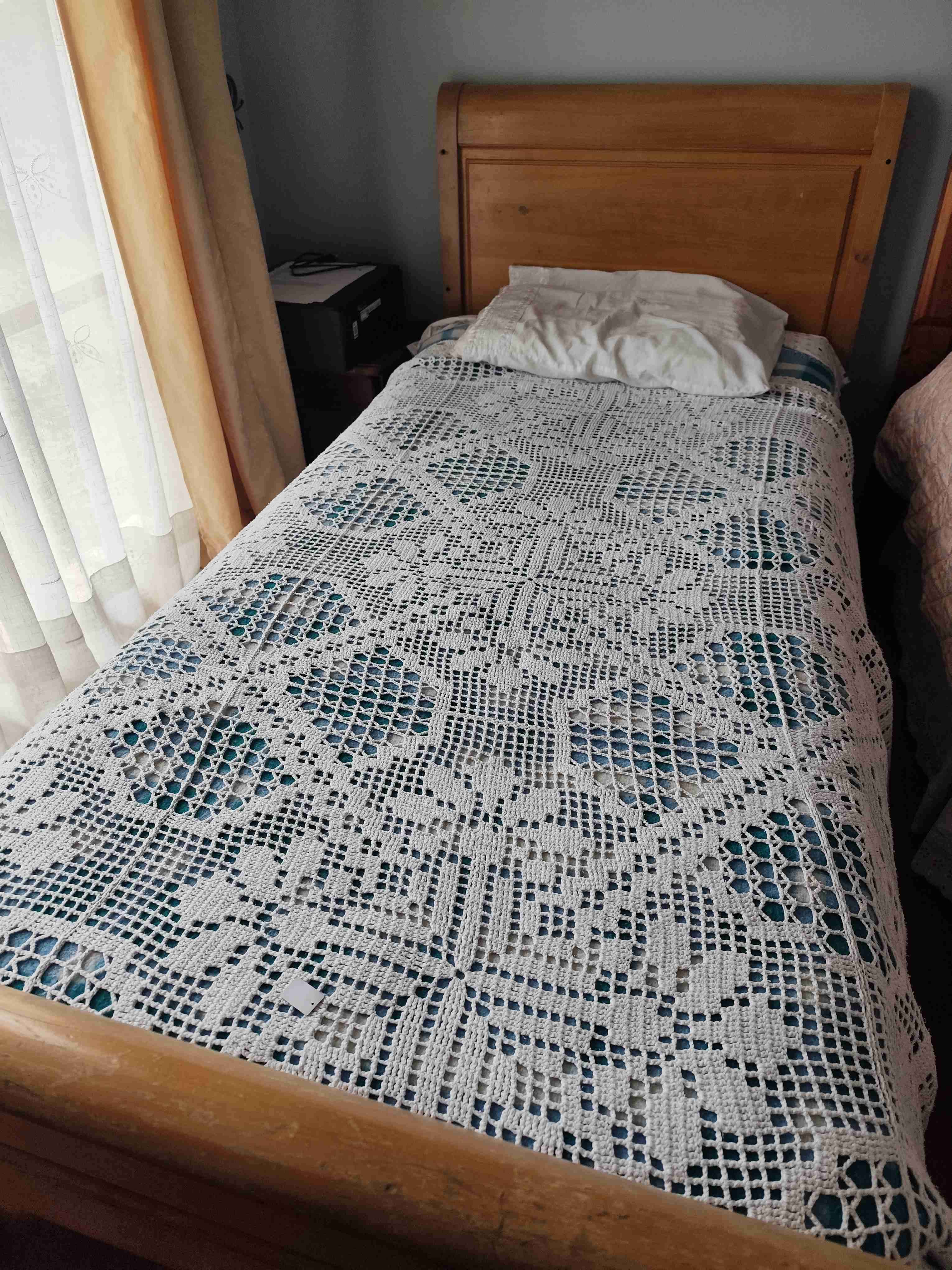 Cama individual de madera - miniatura 2