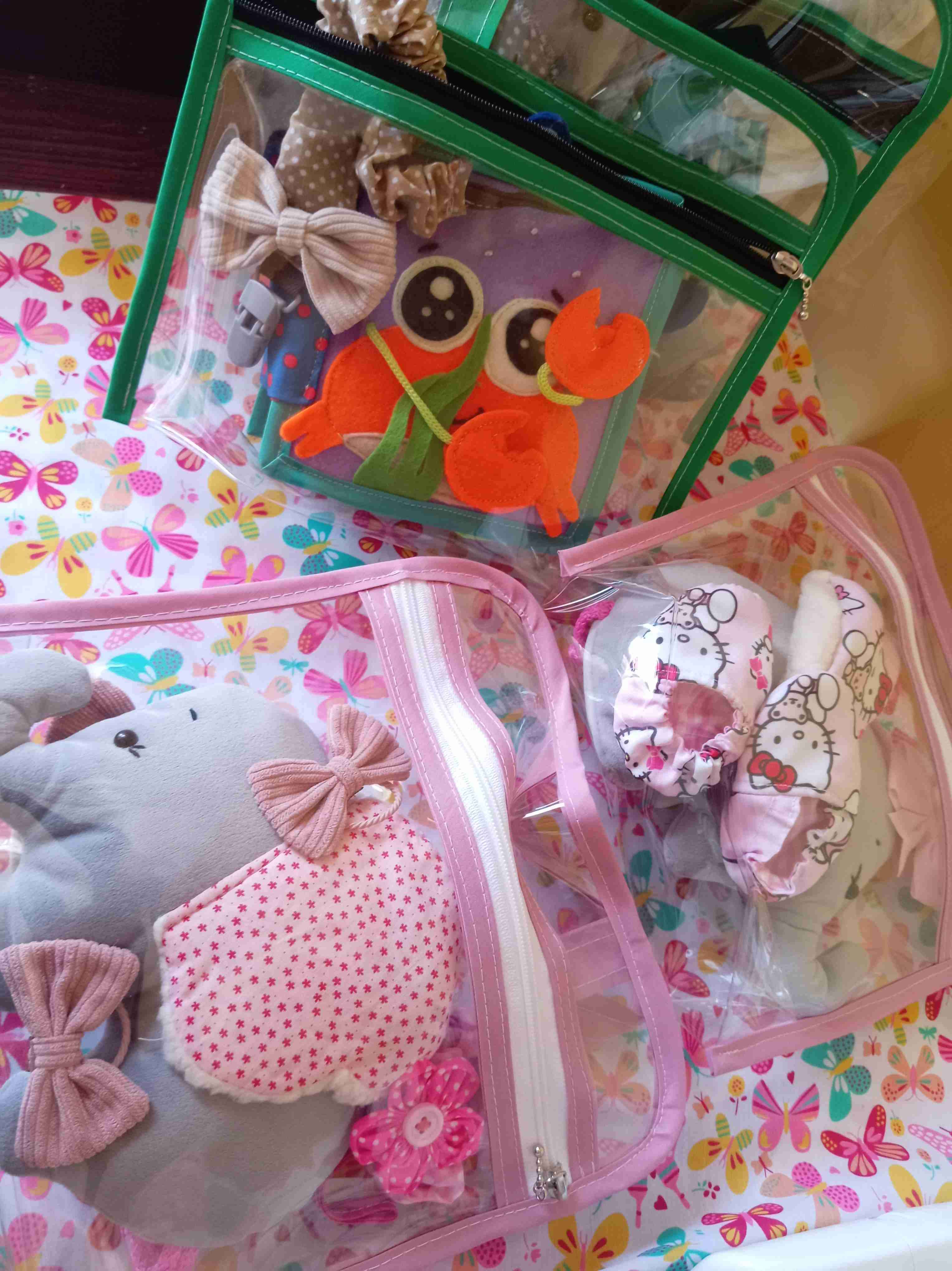 Set de bebé con peluche - miniatura 5