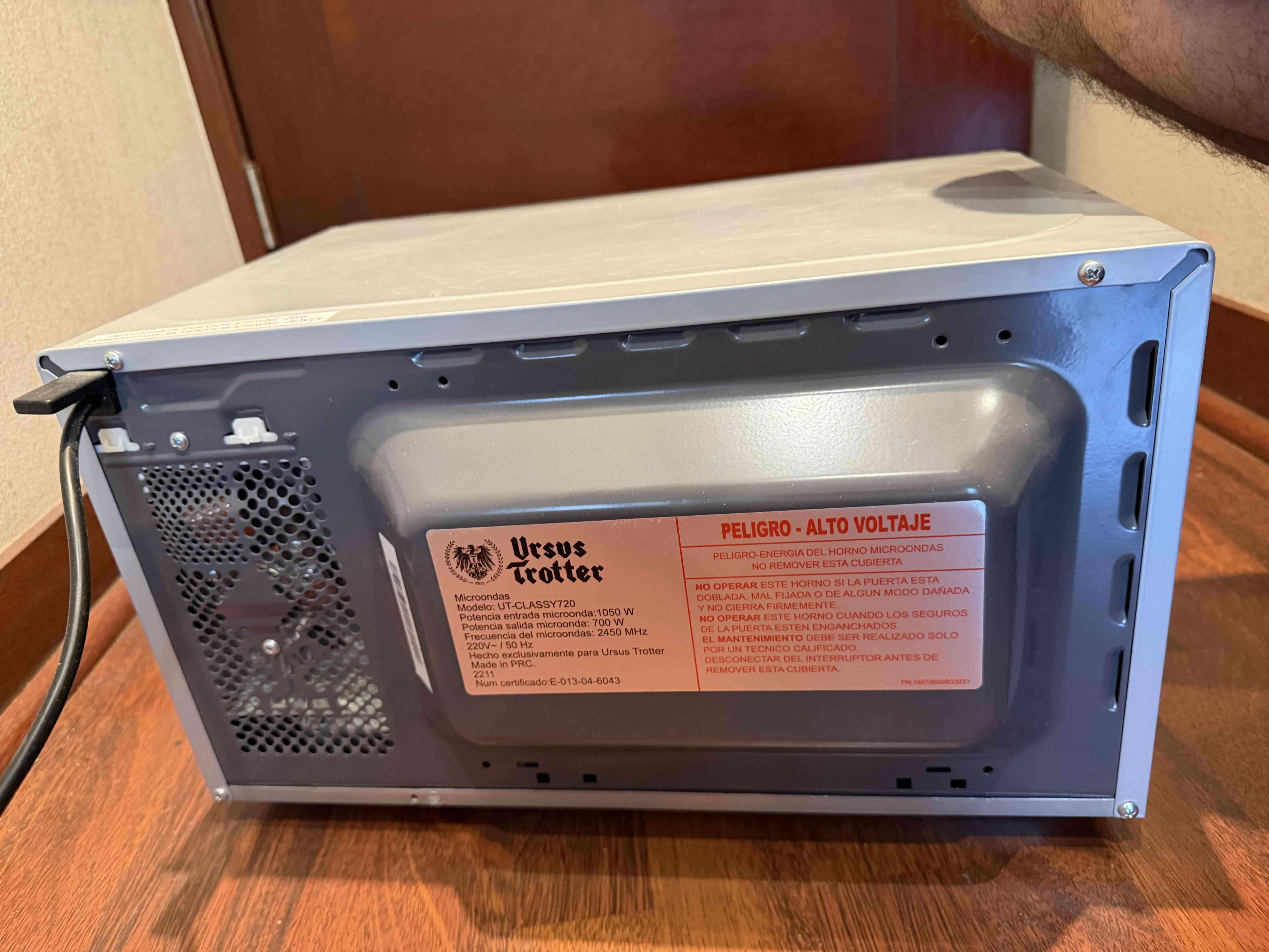 Microondas Ursus Trotter - miniatura 5