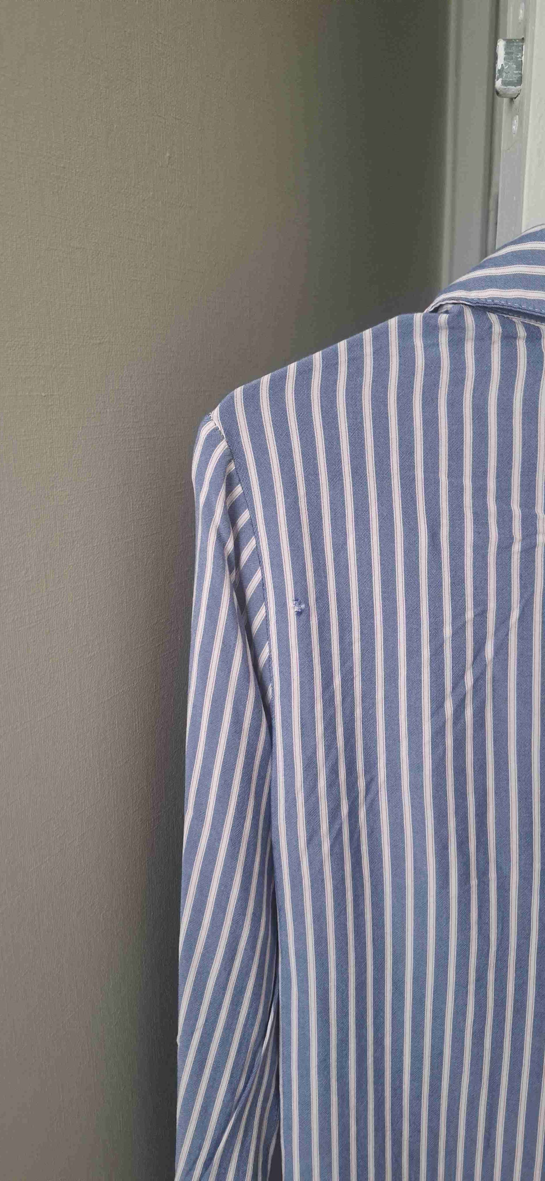 Blusa rayada azul Basement - miniatura 4