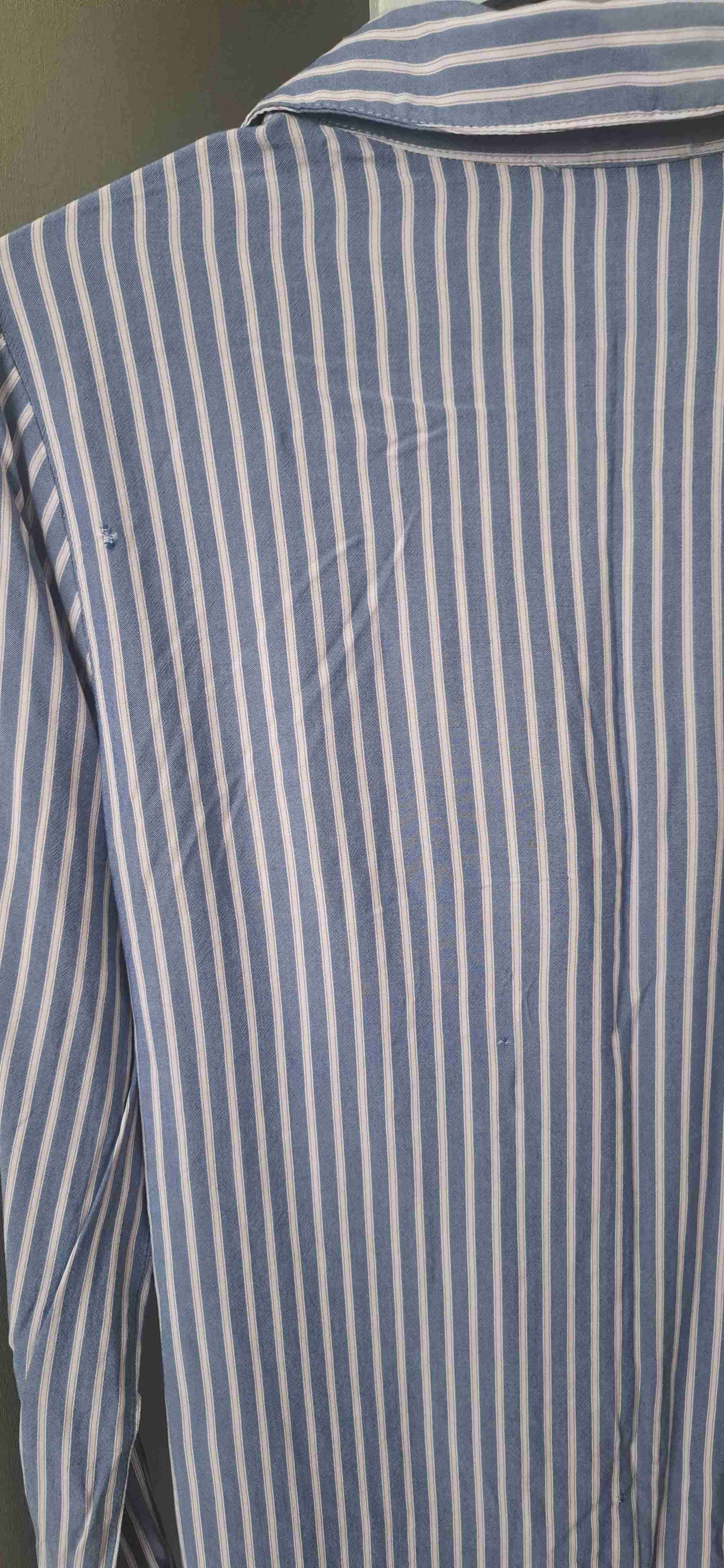 Blusa rayada azul Basement - miniatura 5