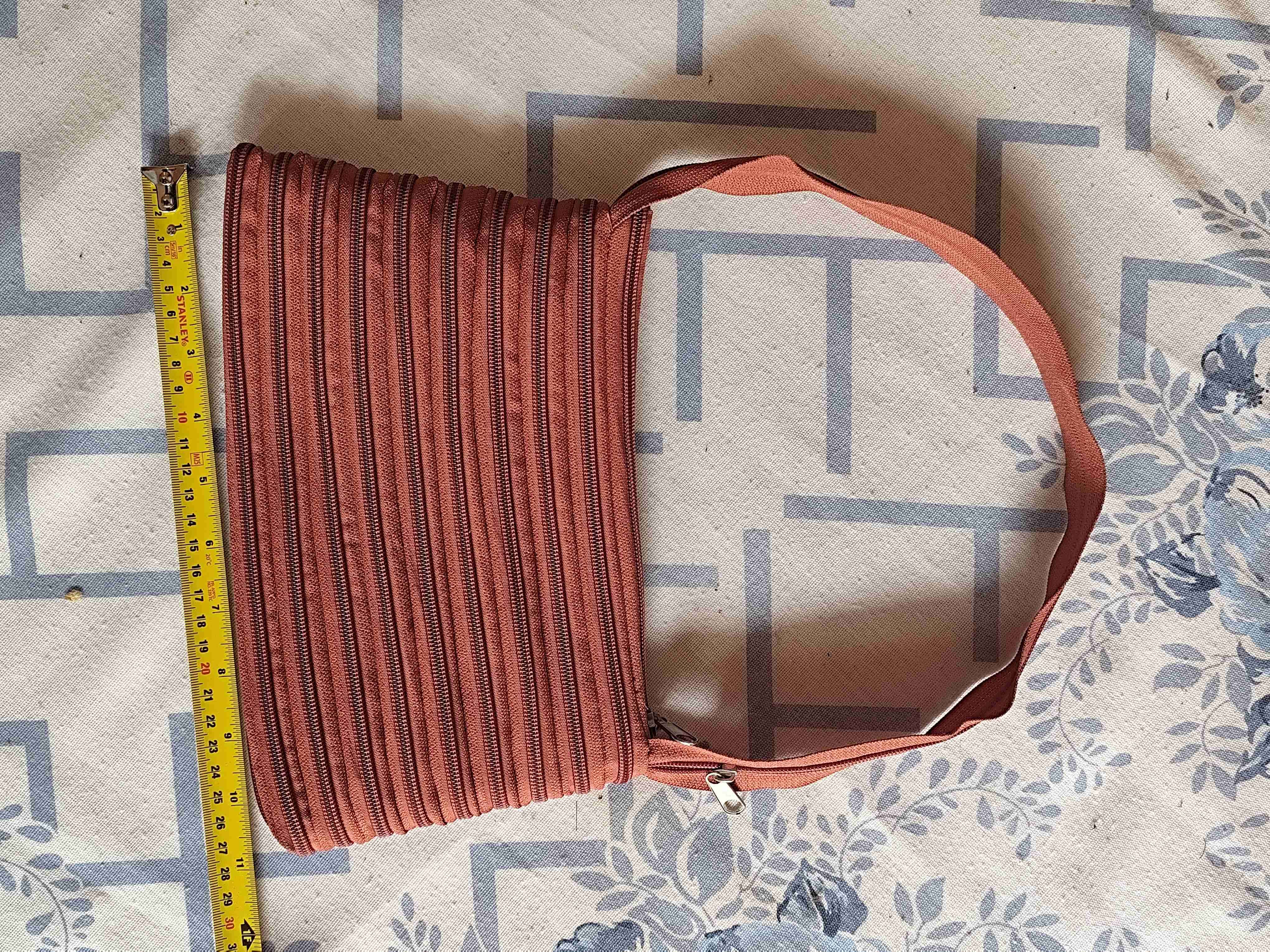 Cartera multibolsillos cafe - 1