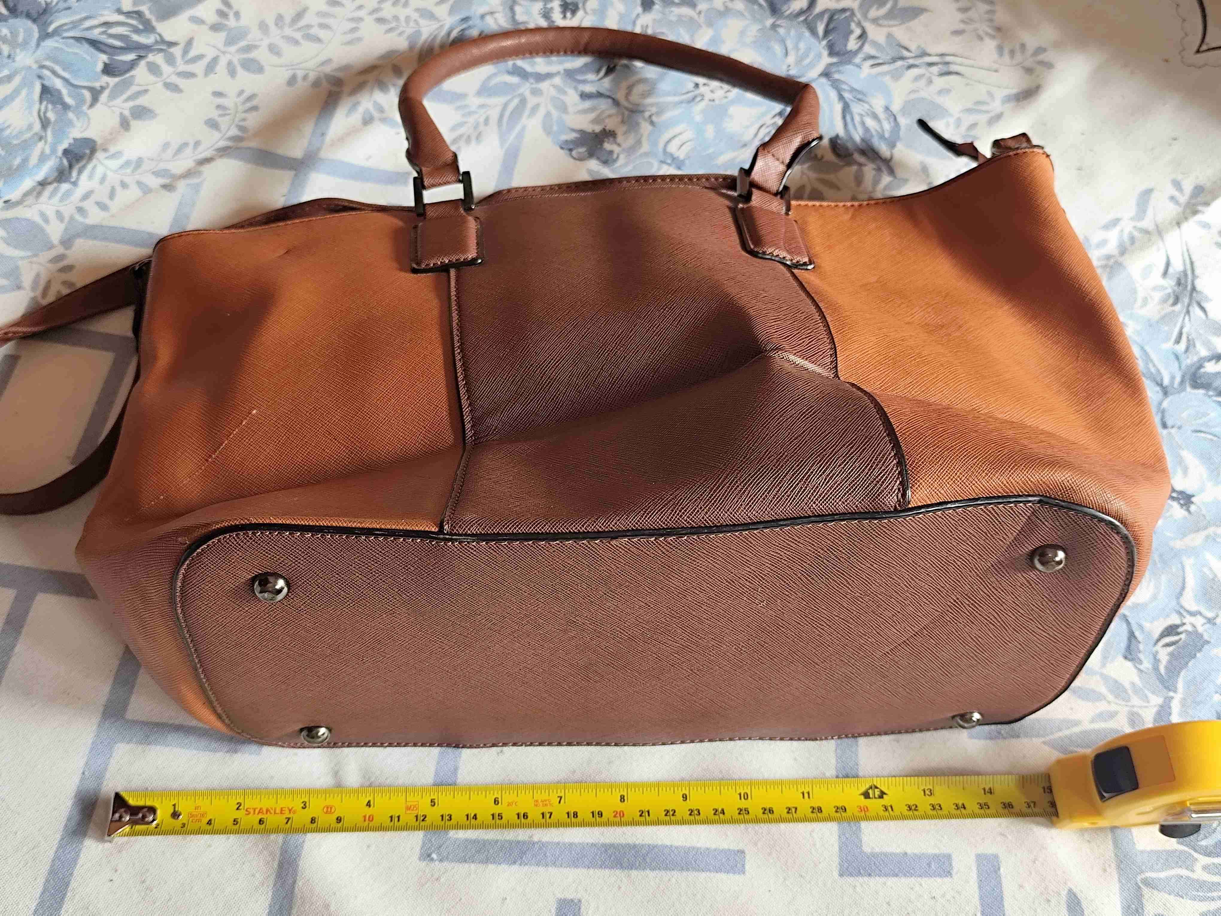 Cartera grande café de mujer - miniatura 2