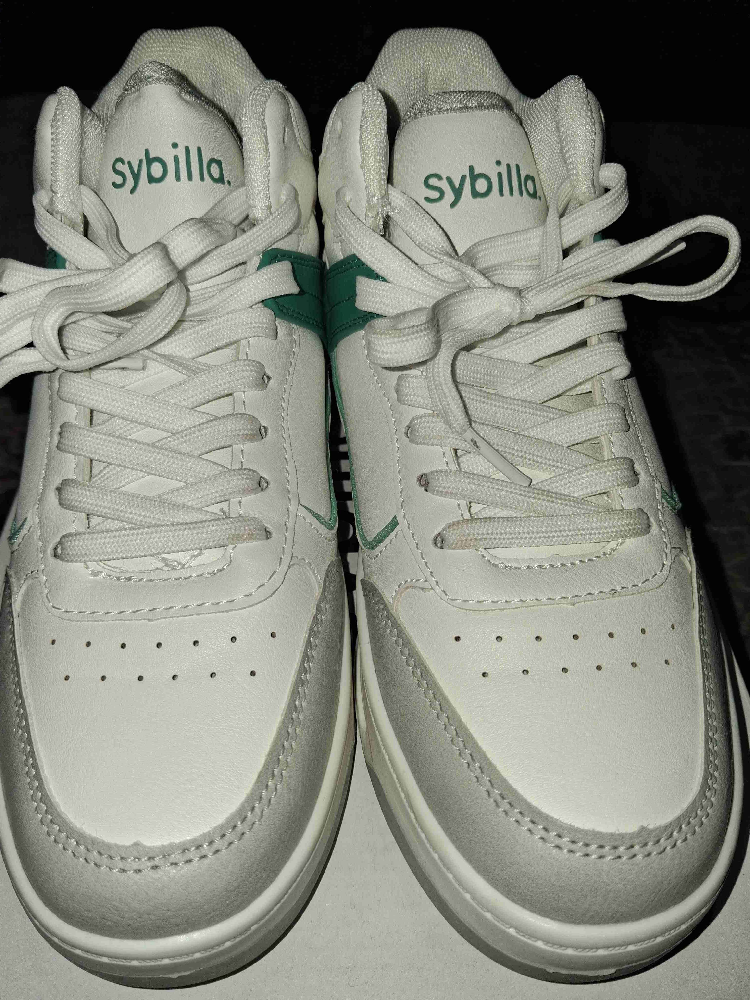 Zapatillas blancas Sybilla - 2