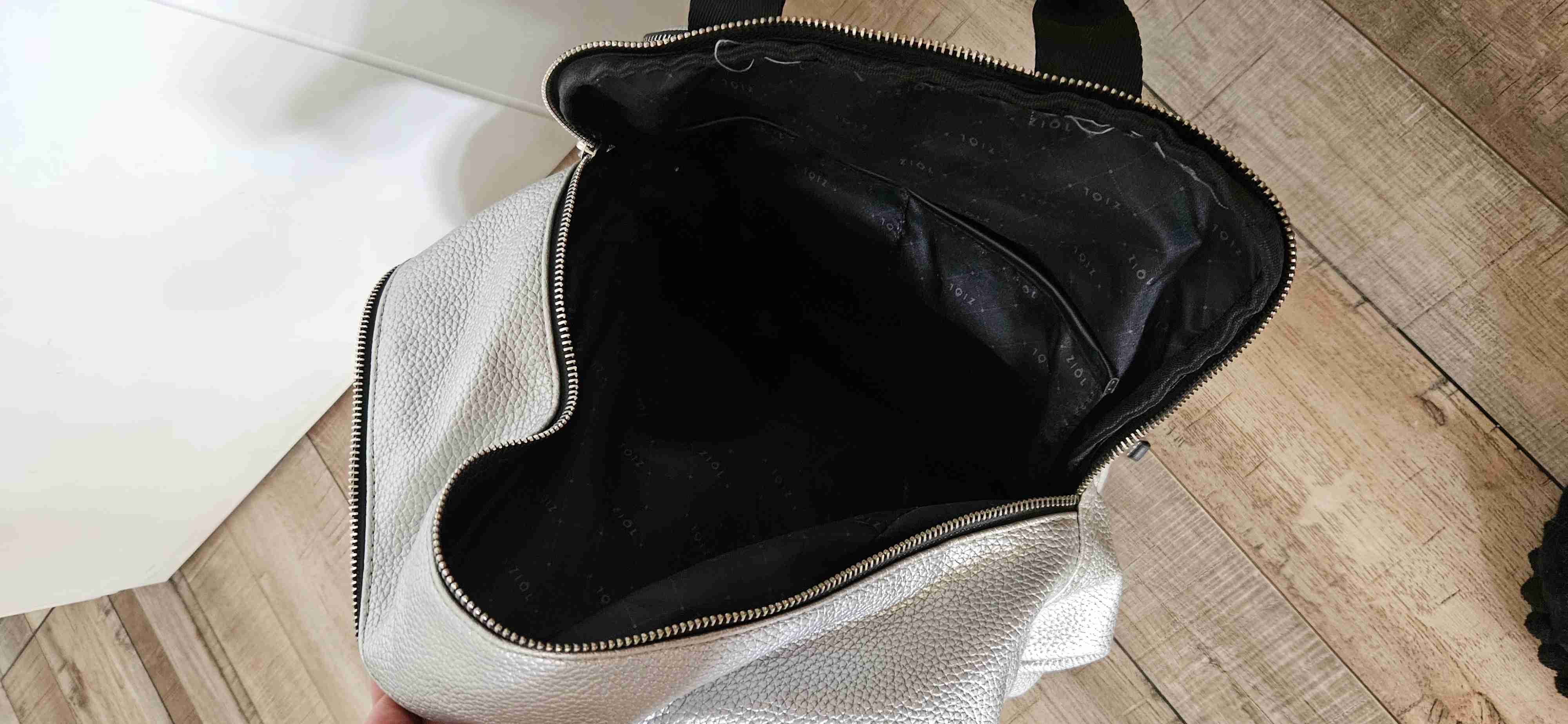 Mochila plateada Ziol - 3