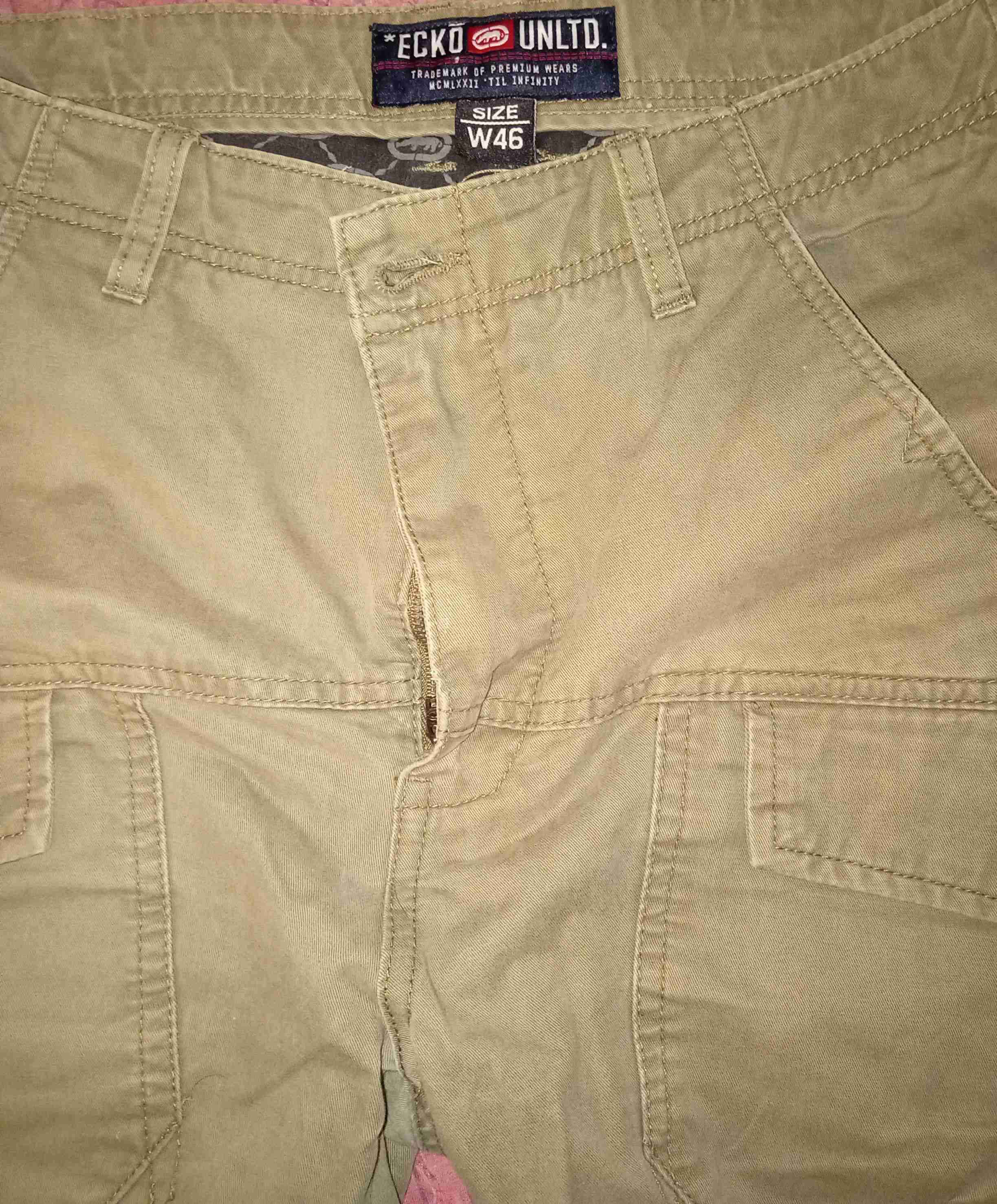 Shorts cargo beige Ecko - miniatura 3