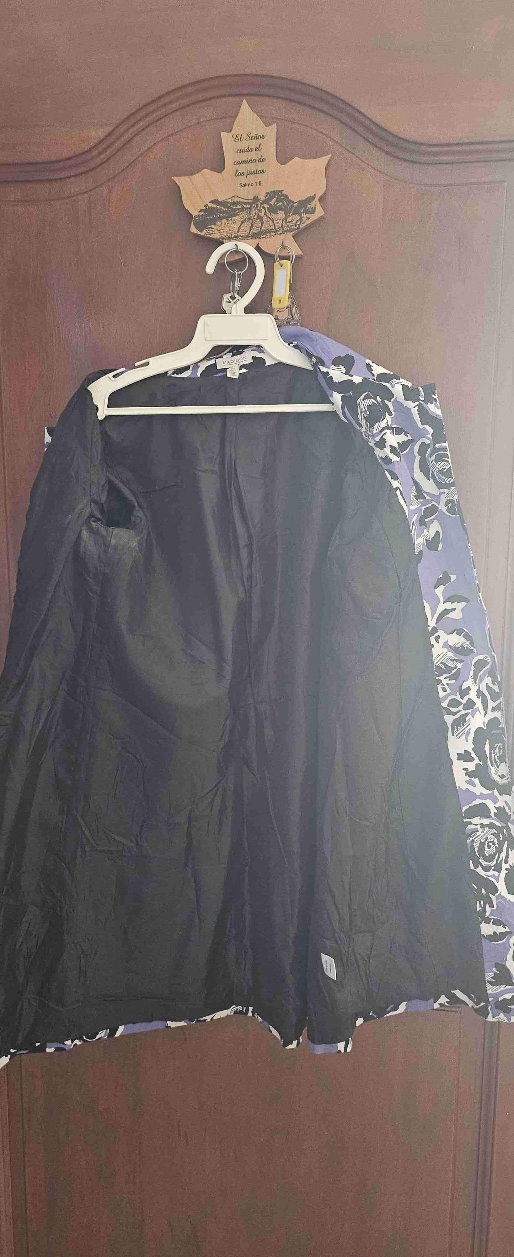 Bleizer floral púrpura y negro - 4