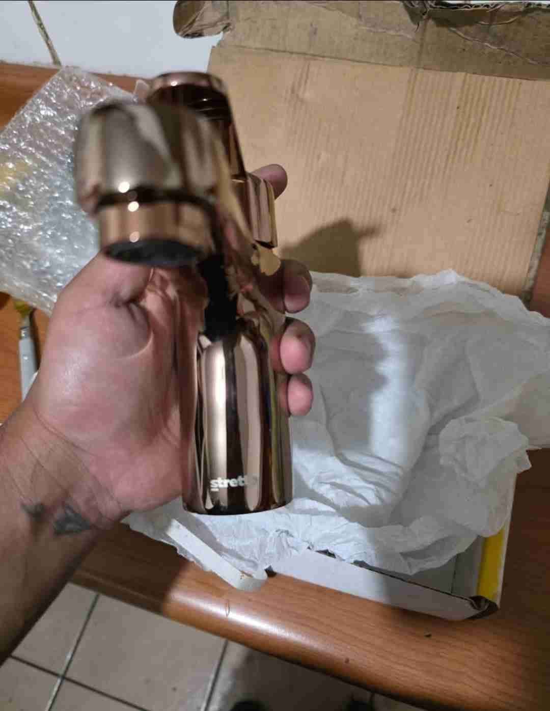 Grifo monomando cobre lasscar streto - miniatura 2