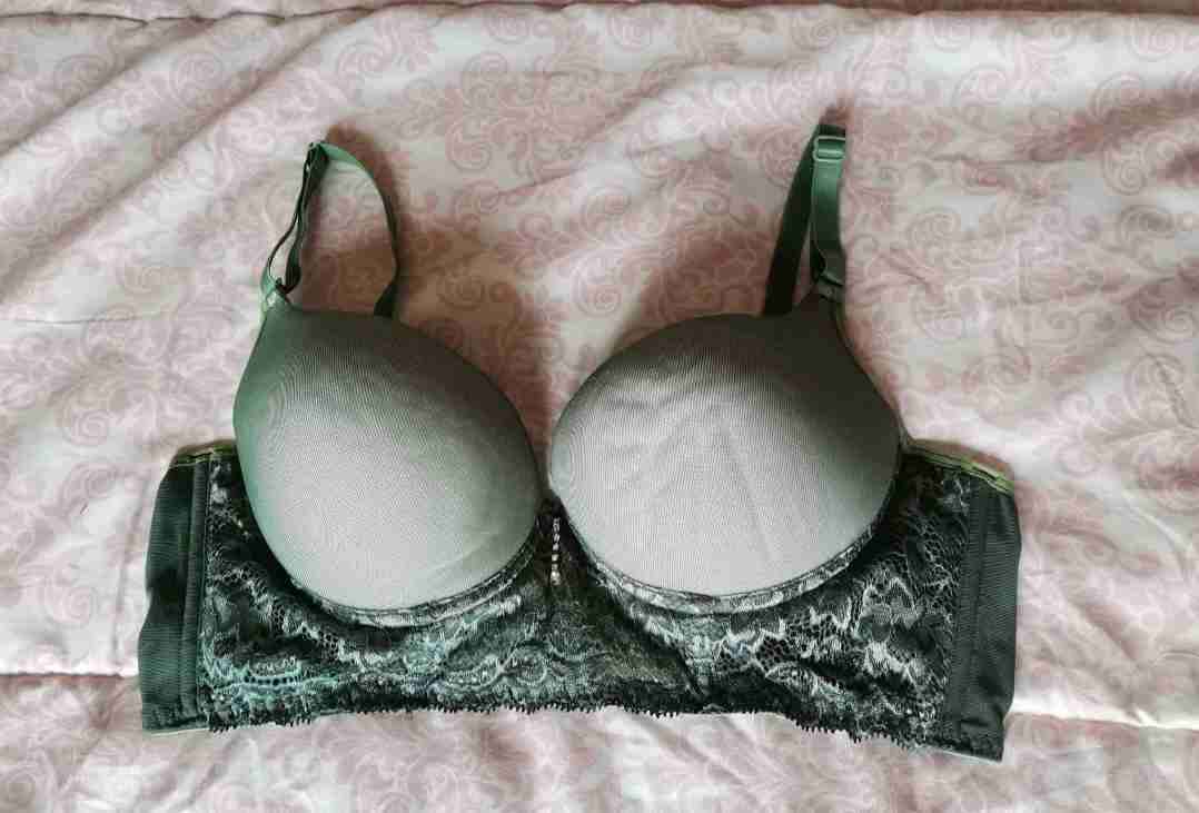Sostén verde encaje - miniatura 3