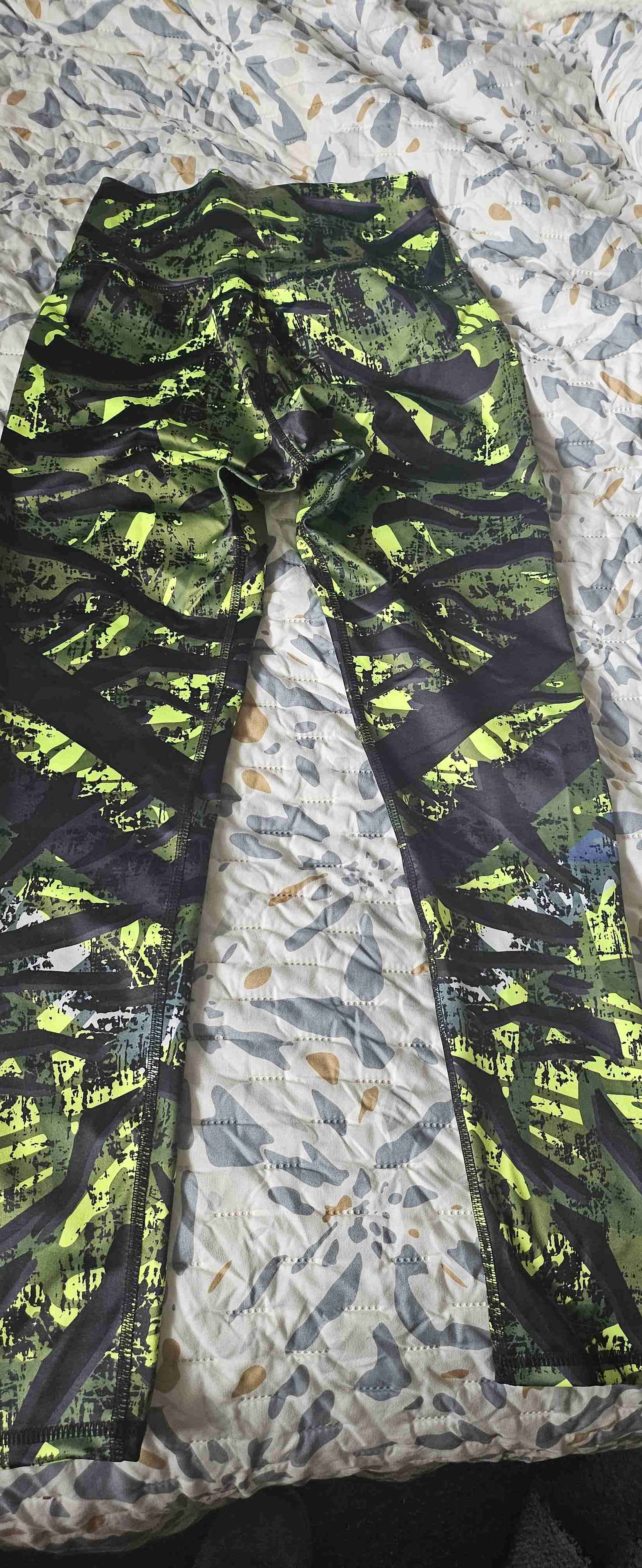 Leggings deportivos estampados verde - miniatura 2