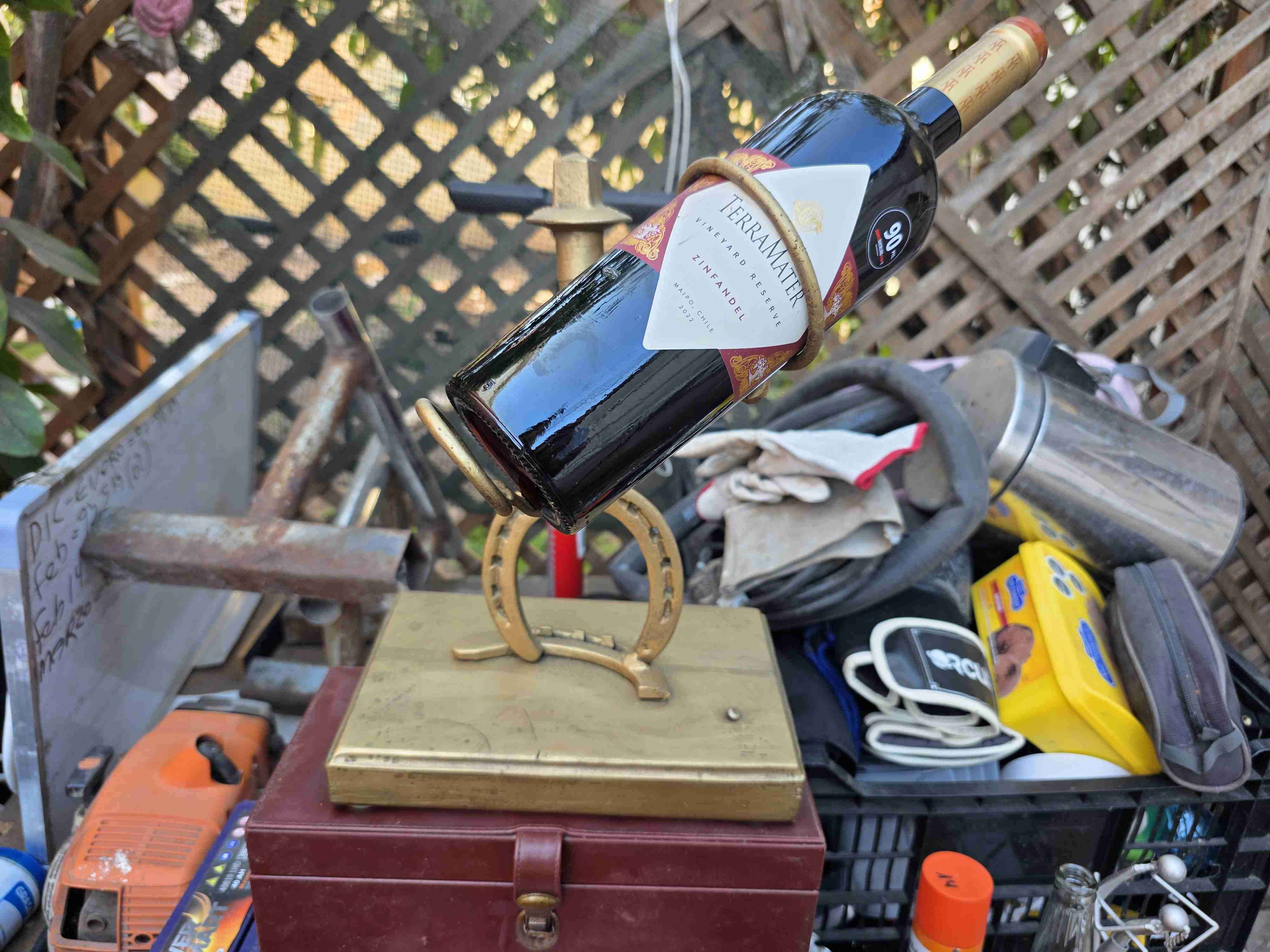 Escultura de metal decorativa - miniatura 3