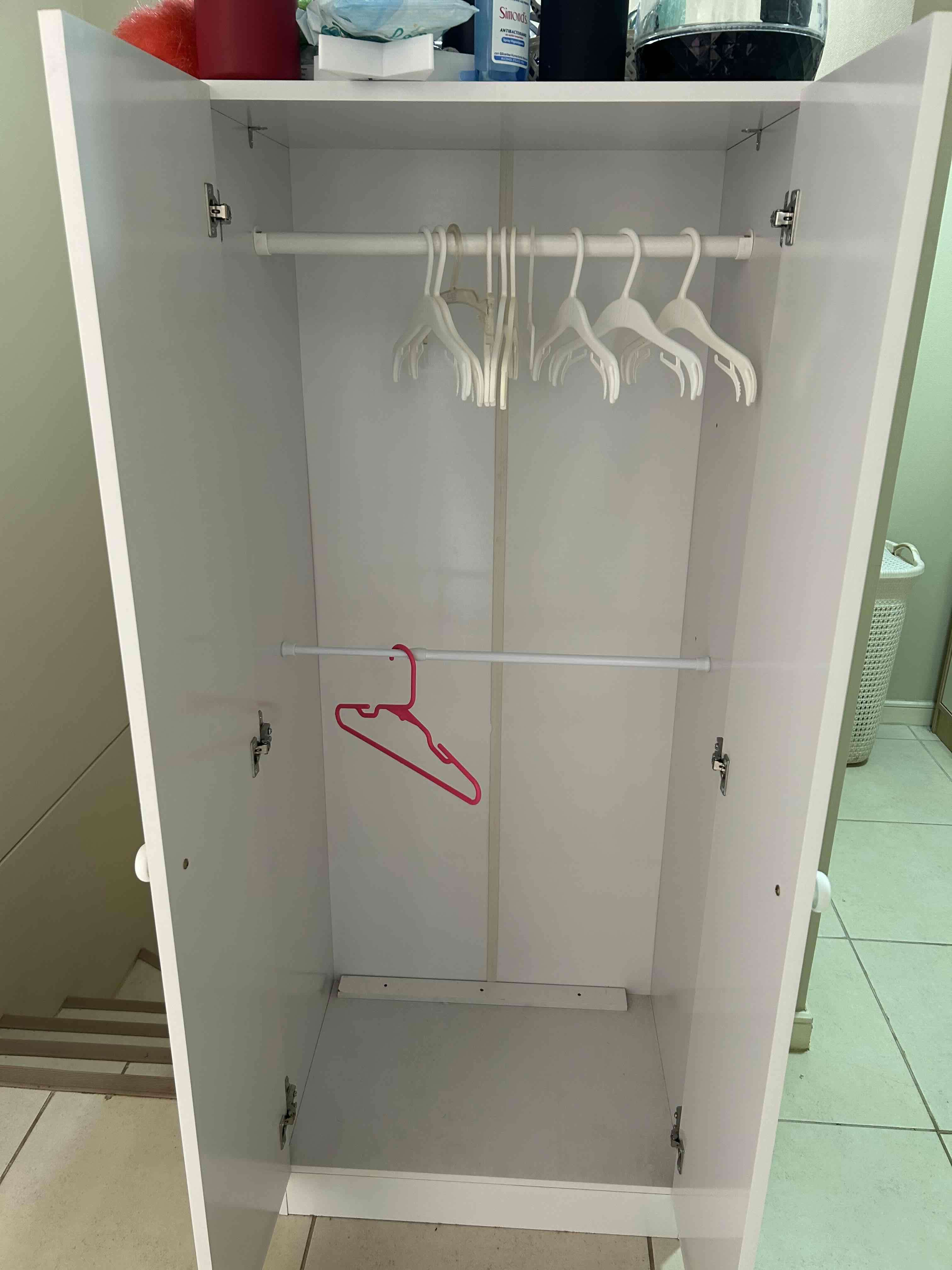 Armario blanco de madera BEBE - miniatura 2