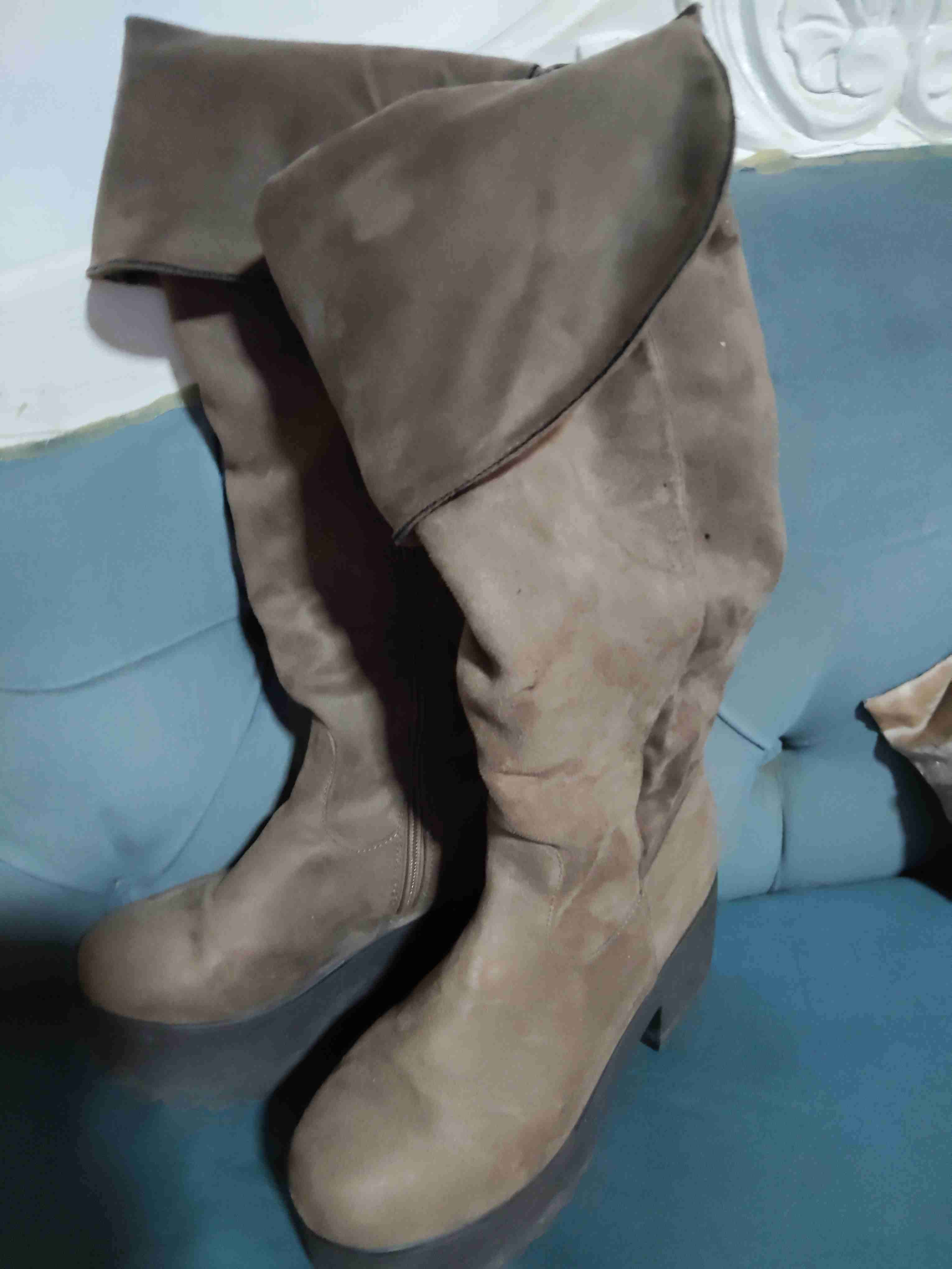 Botas altas color marrón - miniatura 3