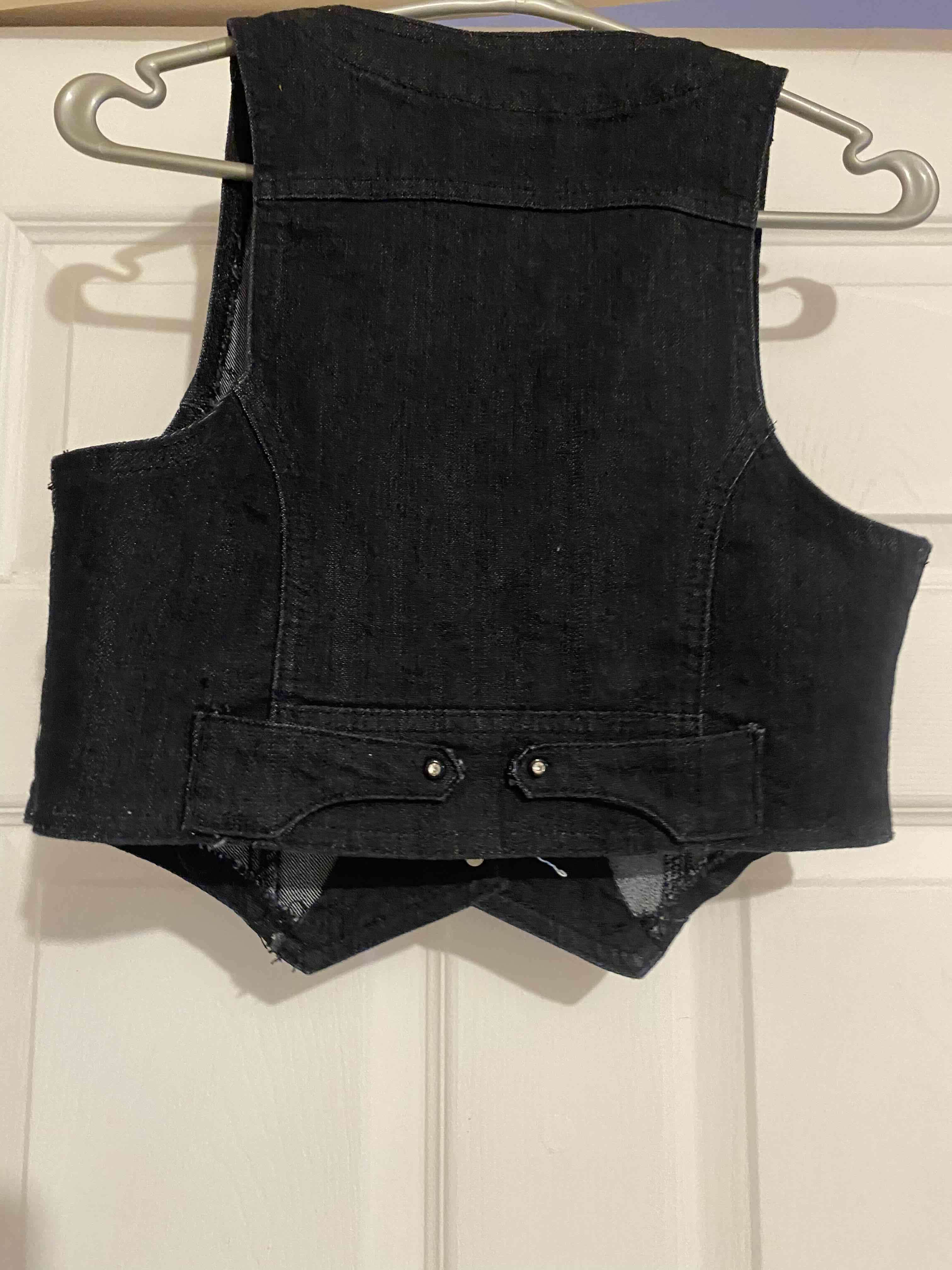 Chaleco de mezclilla negro - miniatura 2