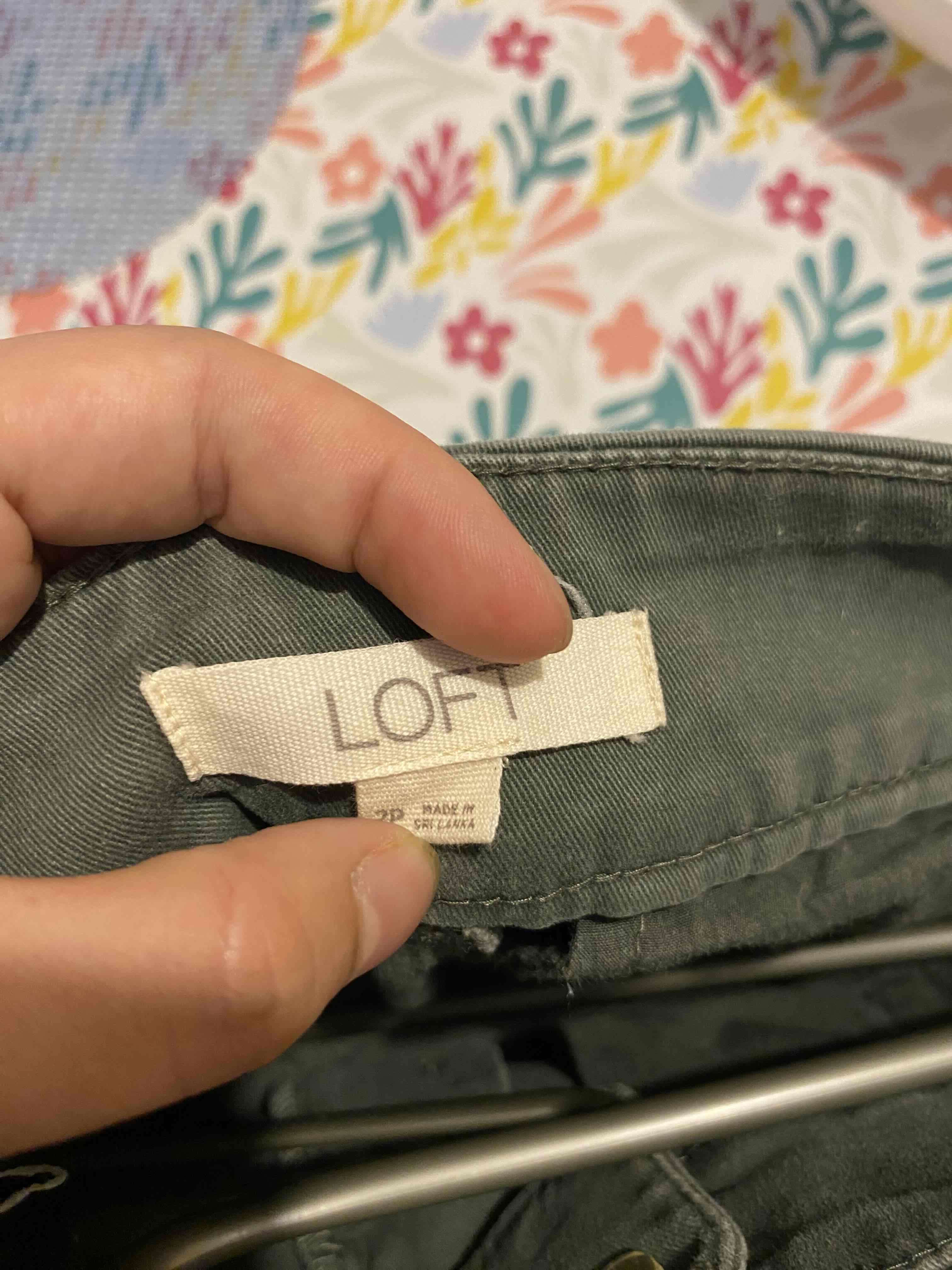 Pantalones verdes de algodón - miniatura 3