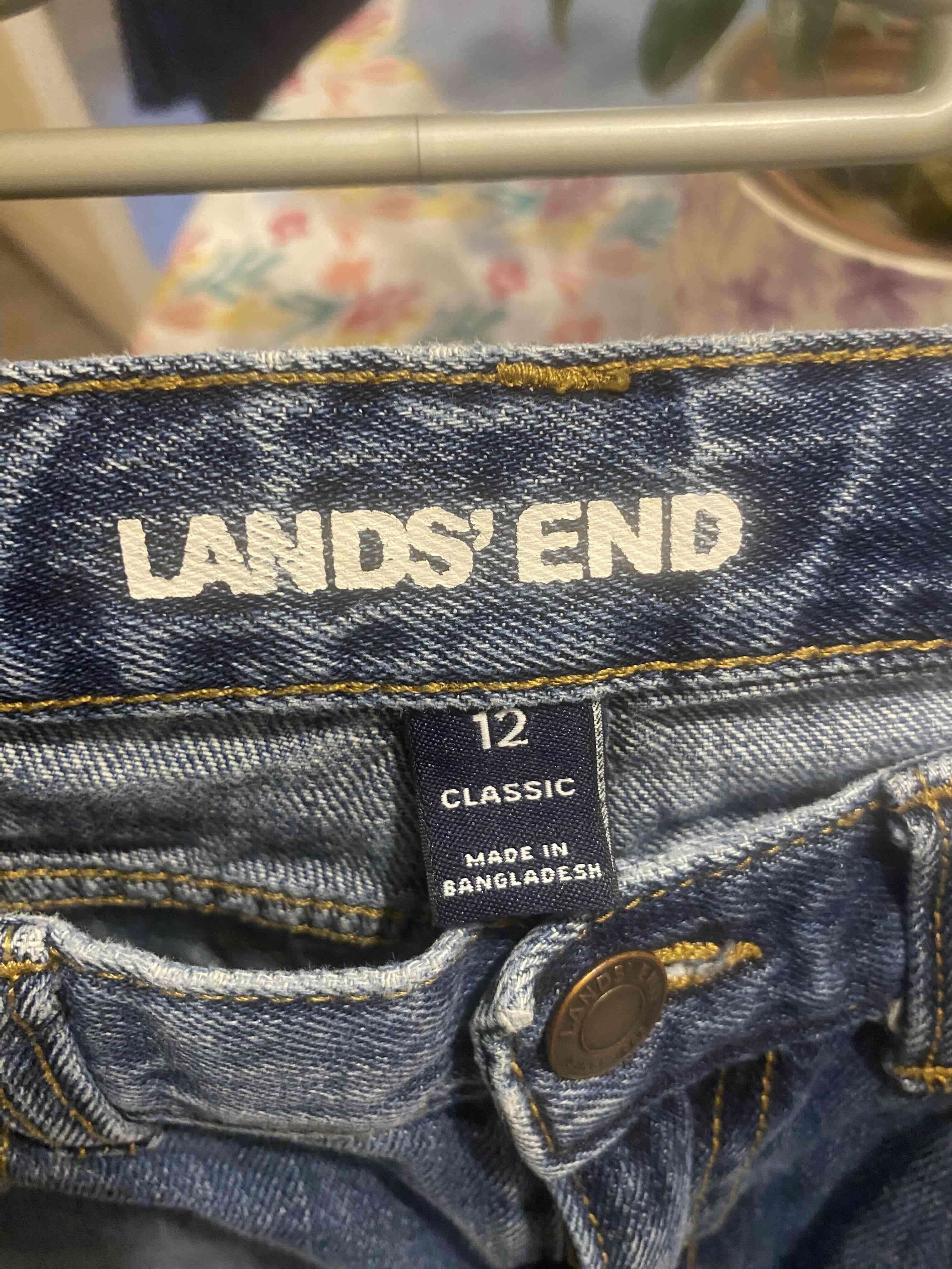 Jeans azul Lands' End - miniatura 3
