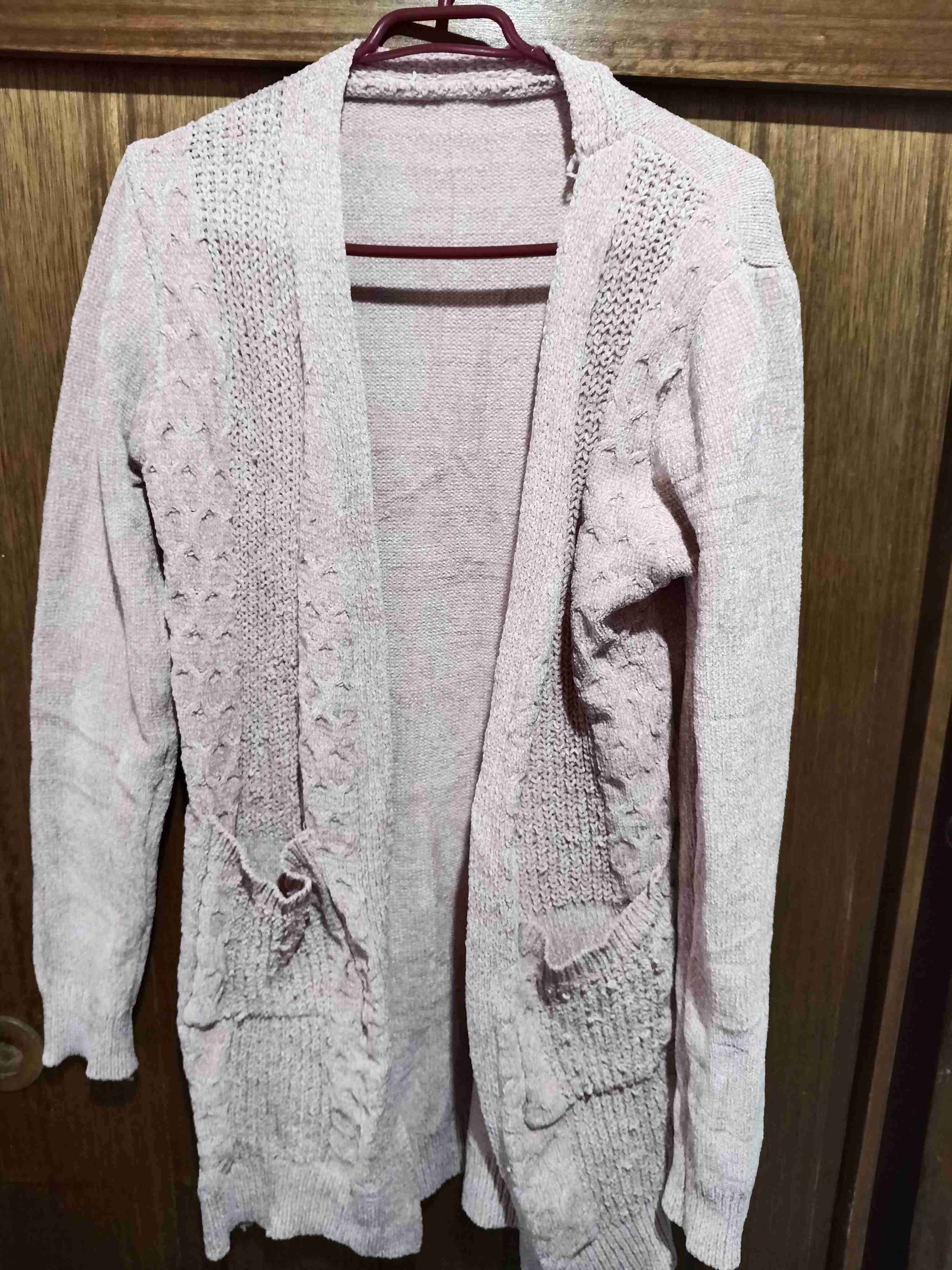 Cárdigan abierto rosado - miniatura 2