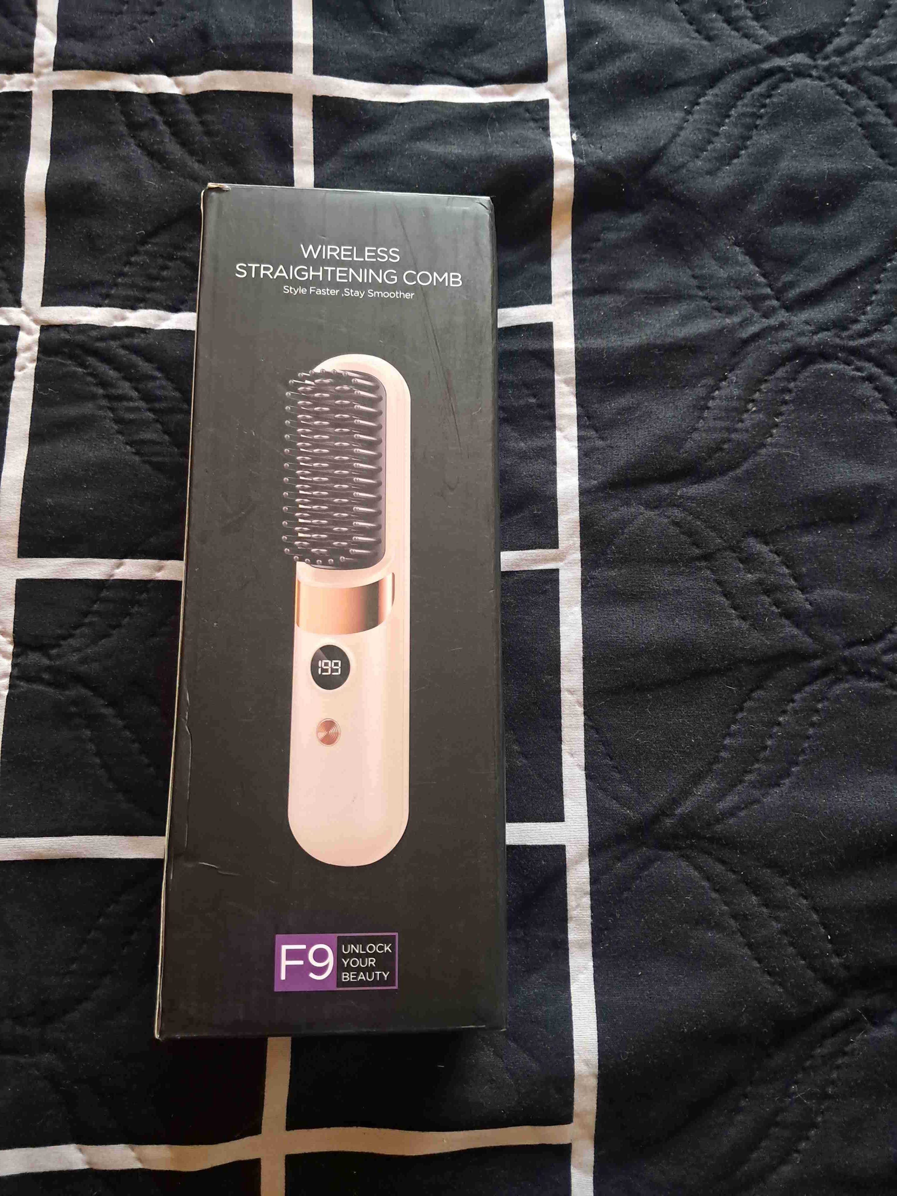 Peineta alisadora inalámbrica - 1