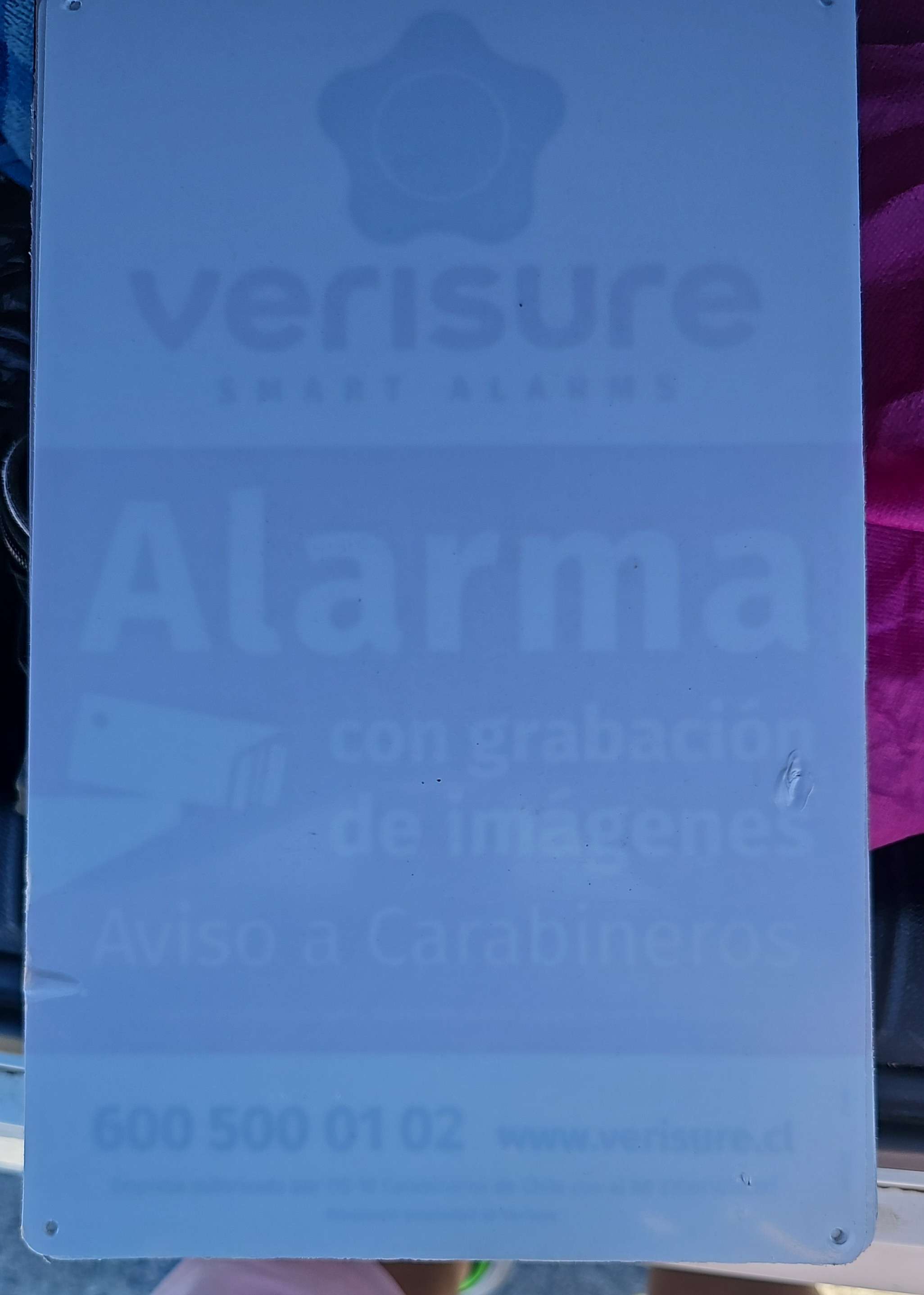 Placas de advertencia Verisure - 4
