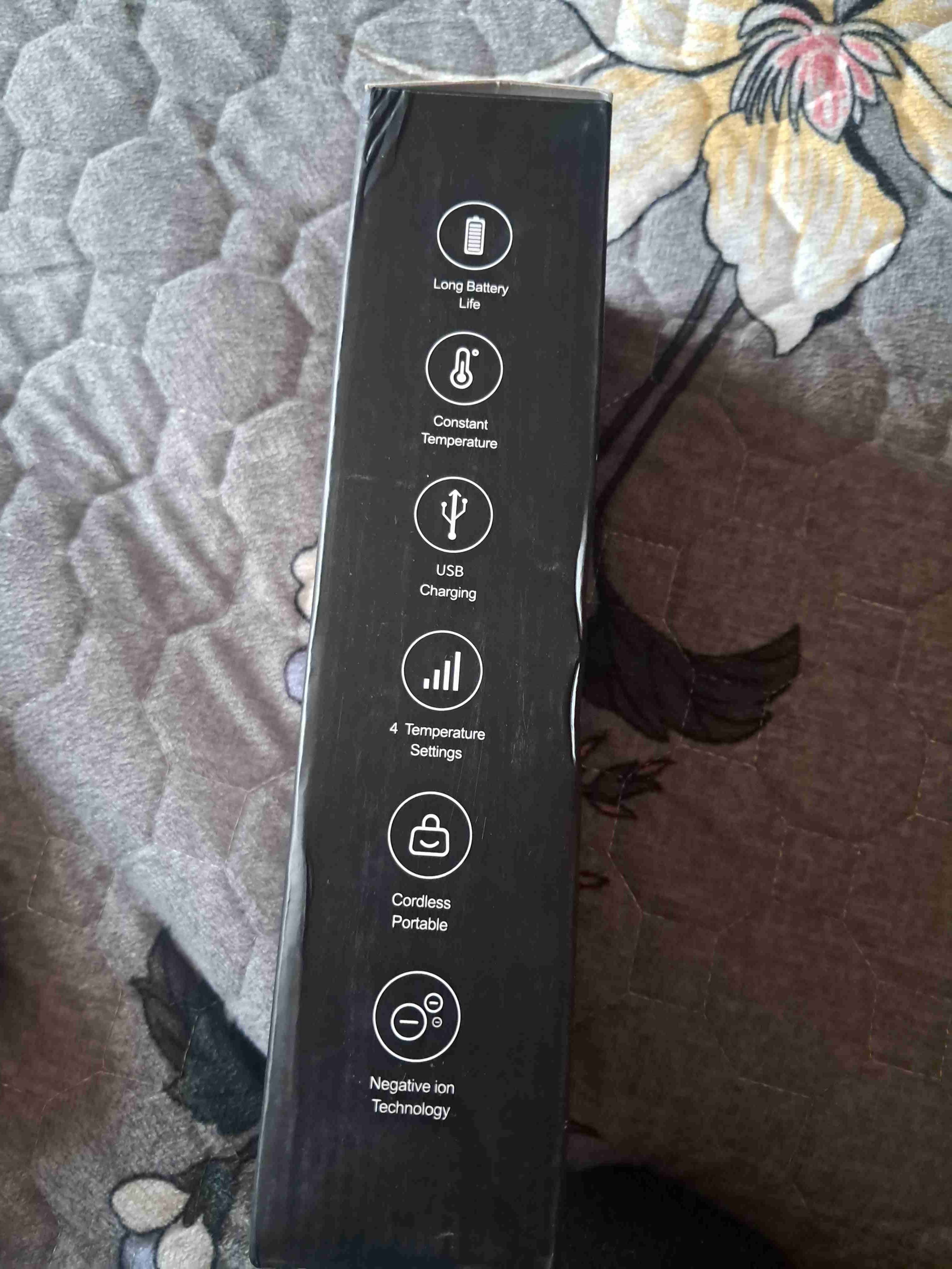 Peineta alisadora inalámbrica - 4