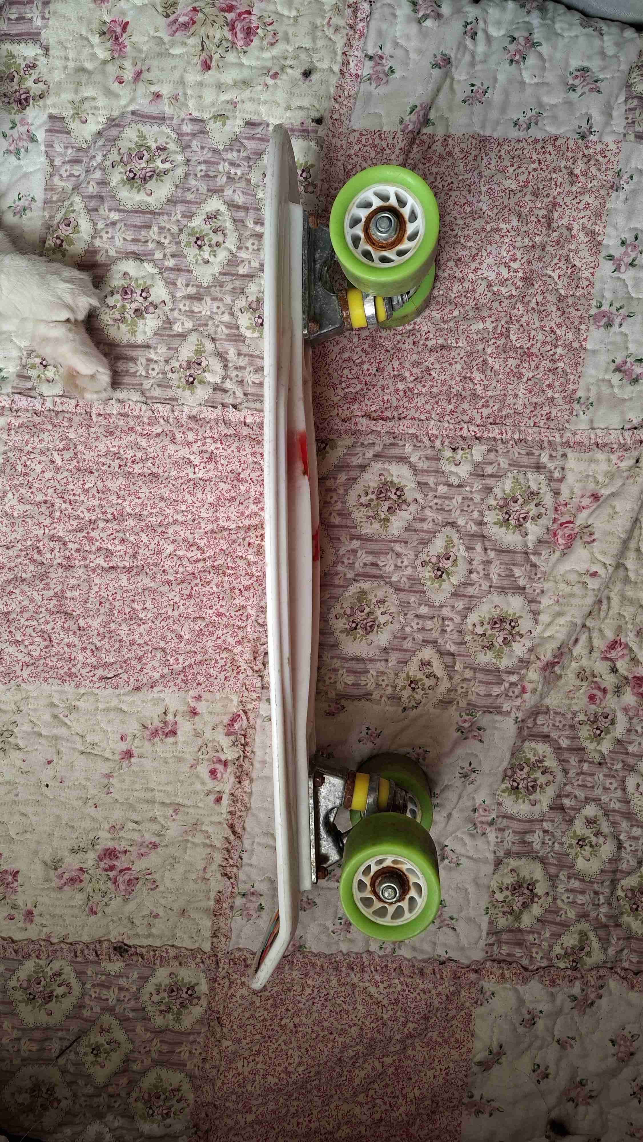 Skateboard multicolor retro - 3