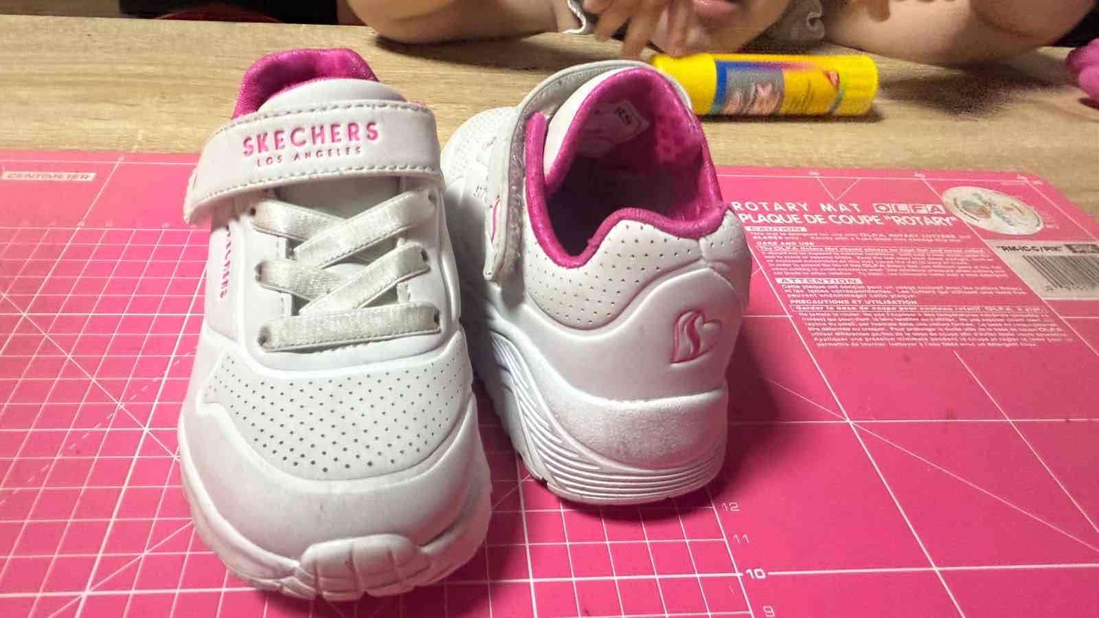 Zapatillas Skechers blancas para niña - miniatura 5