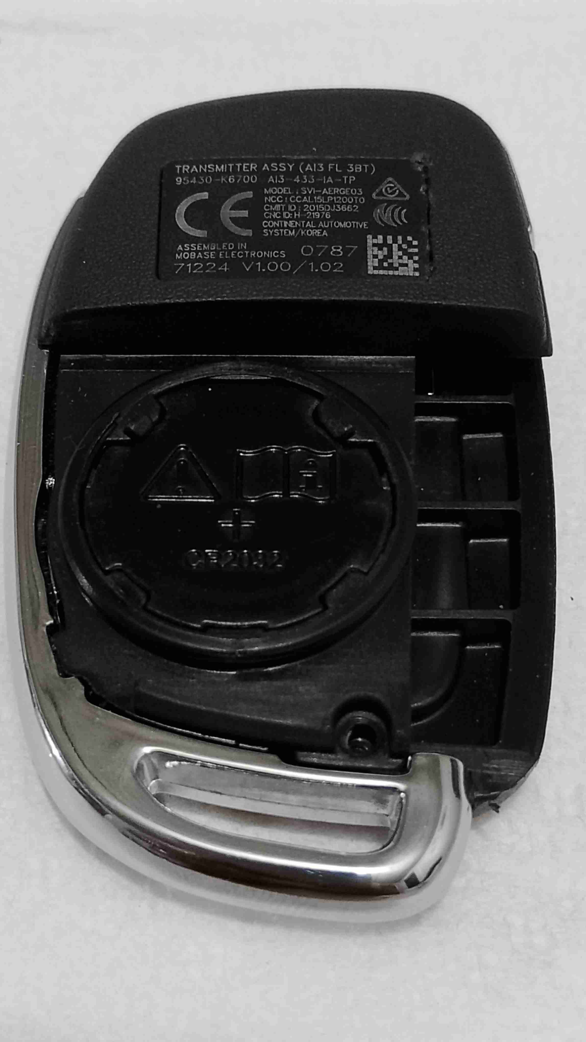 Carcasa control remoto auto- Hyundai - miniatura 2