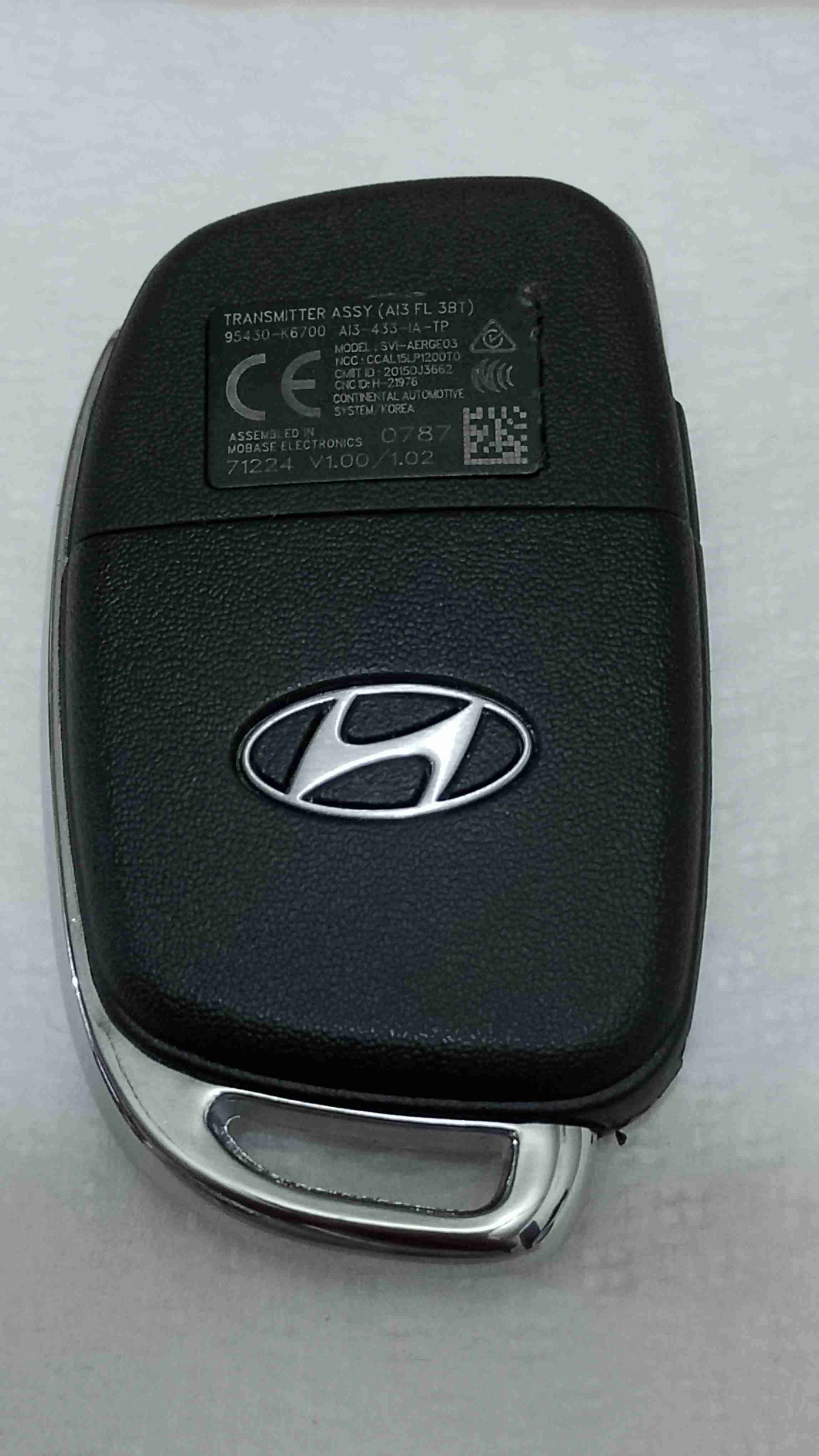 Carcasa control remoto auto- Hyundai - miniatura 4