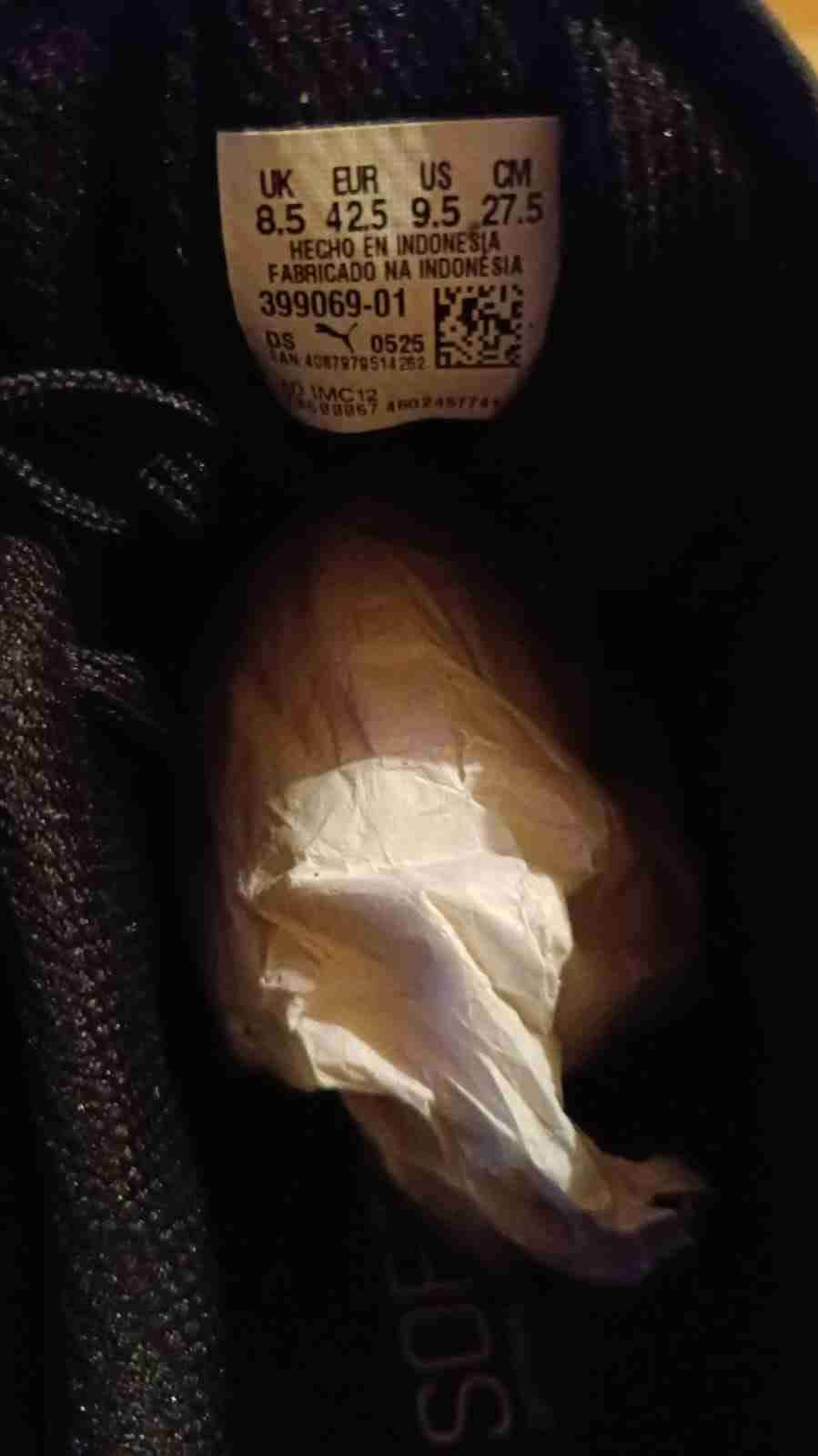 Zapatillas deportivas negras Puma - 1