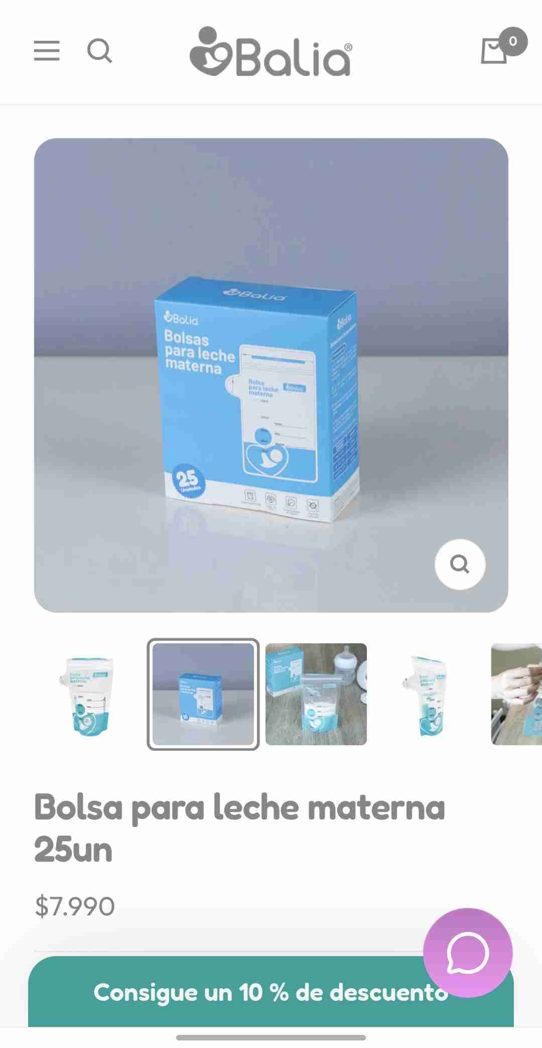 Masajeador de lactancia Balia - miniatura 3