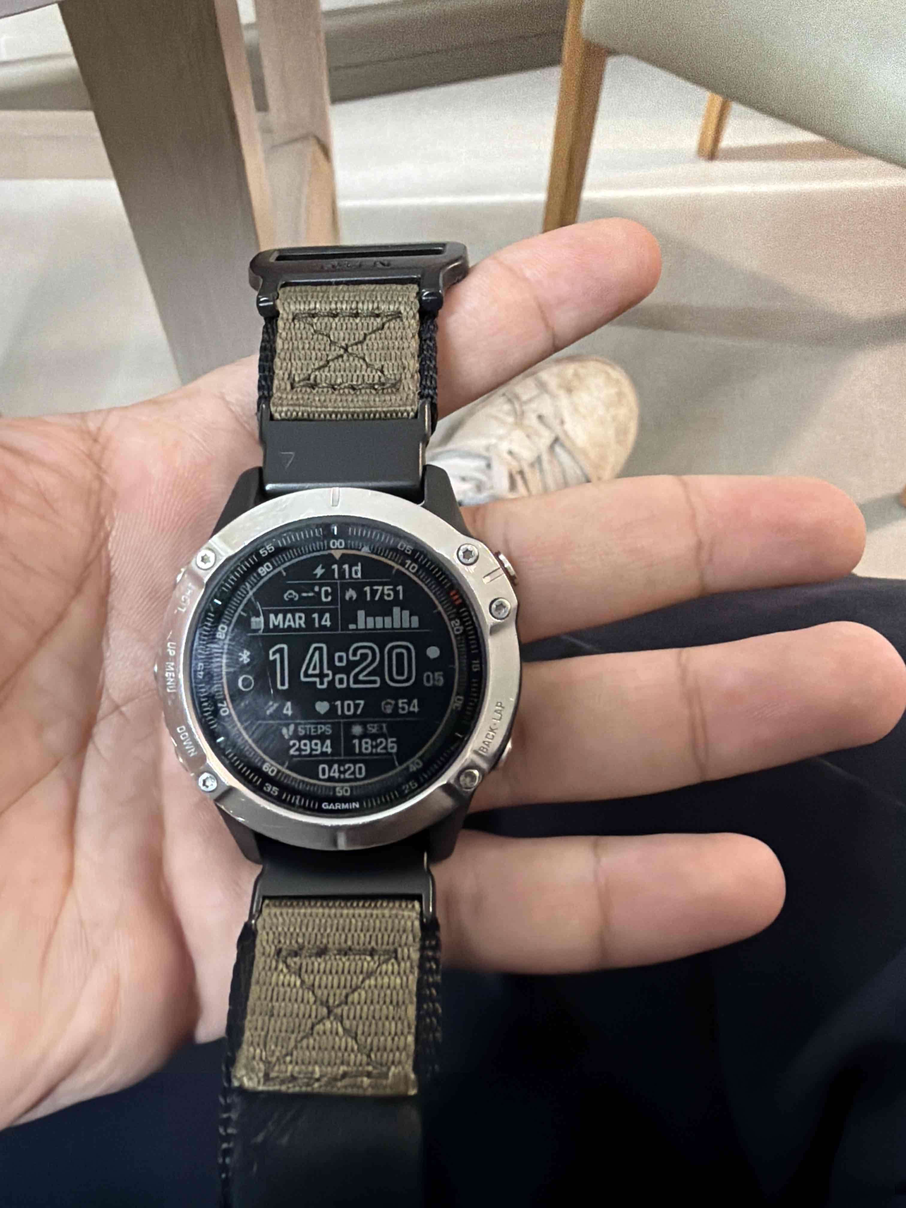 Reloj inteligente táctico Garmin Fenix 6 - 1