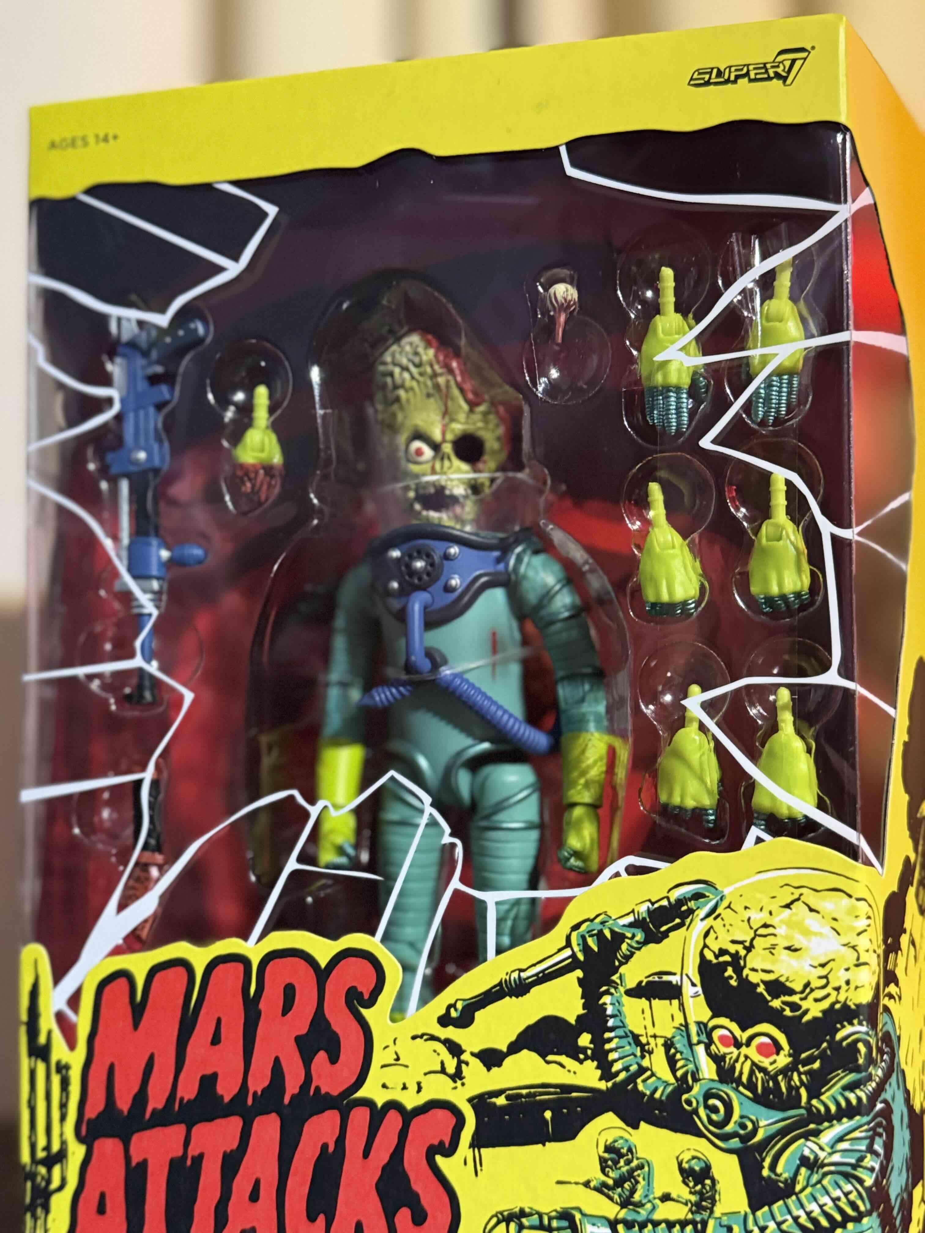 Figura Mars Attacks edición limitada COLECCIONABLE - 2