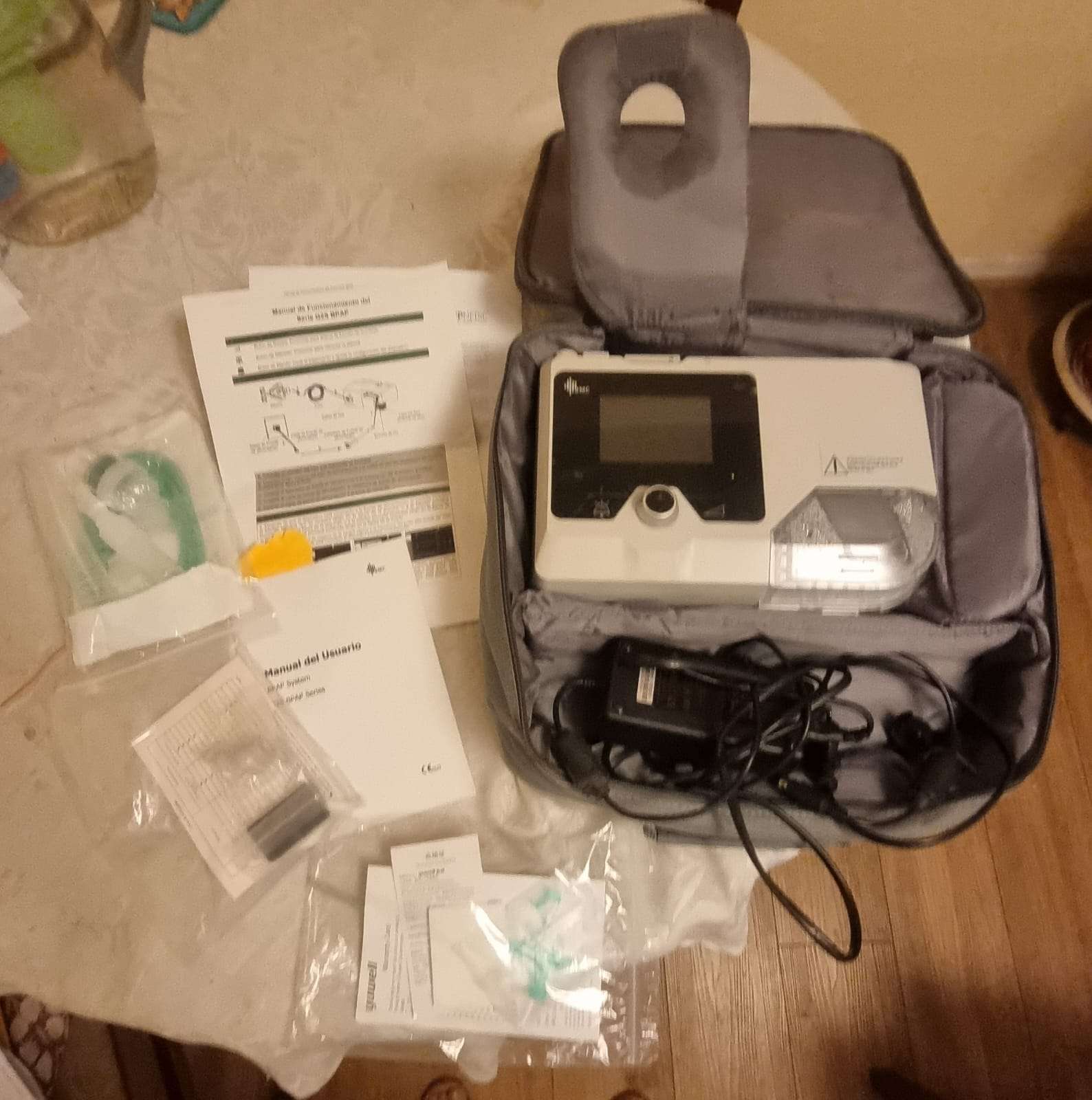 Concentrador de oxigeno Yuwell 8F-5AW + CPAP BMC - 3