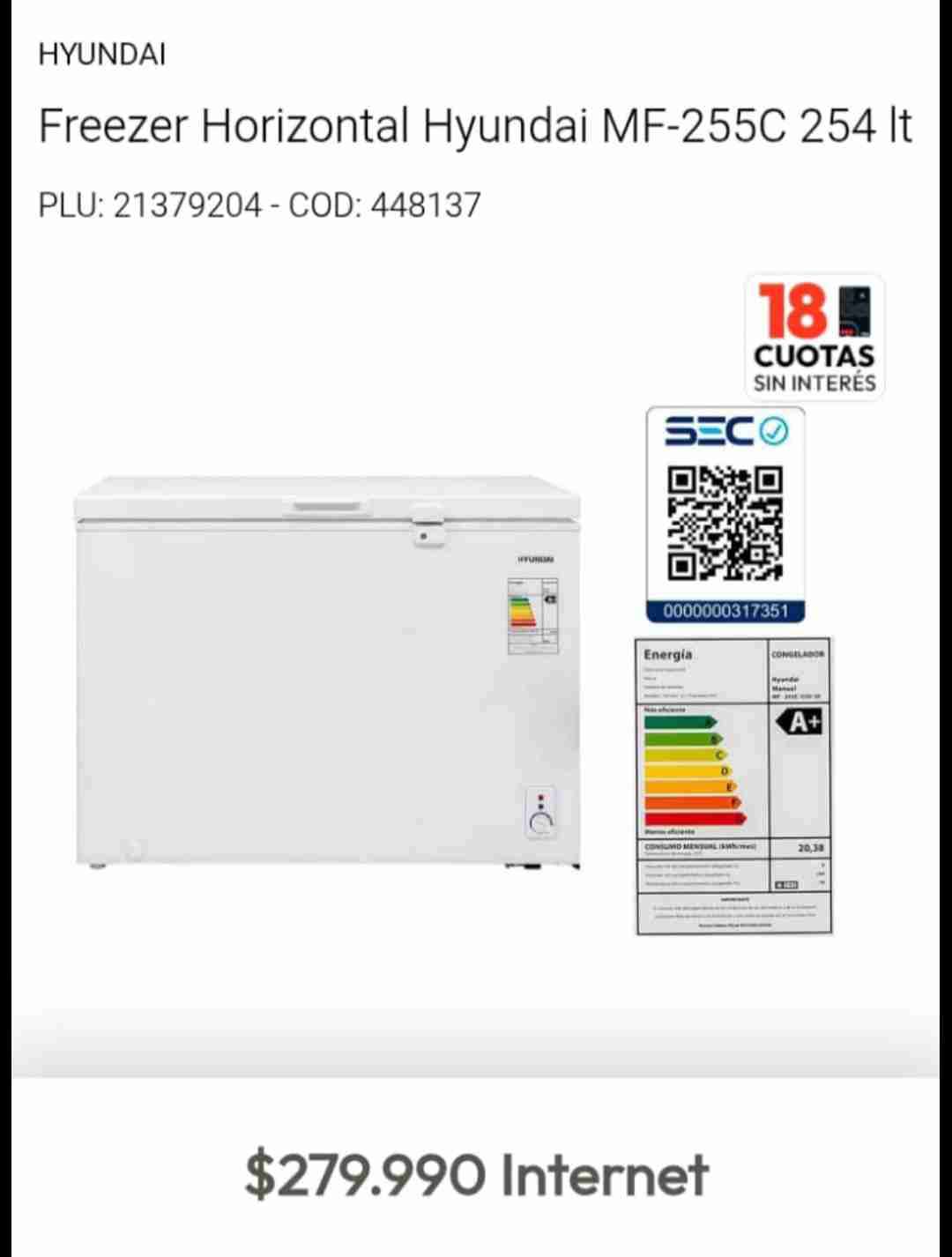 Freezer horizontal grande - miniatura 5