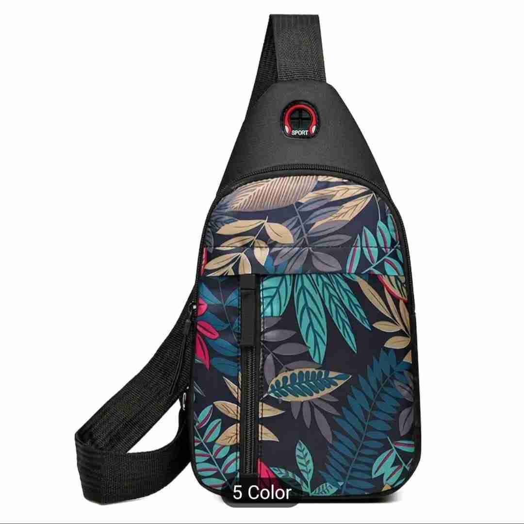 Mochila bandolera floral - miniatura 2