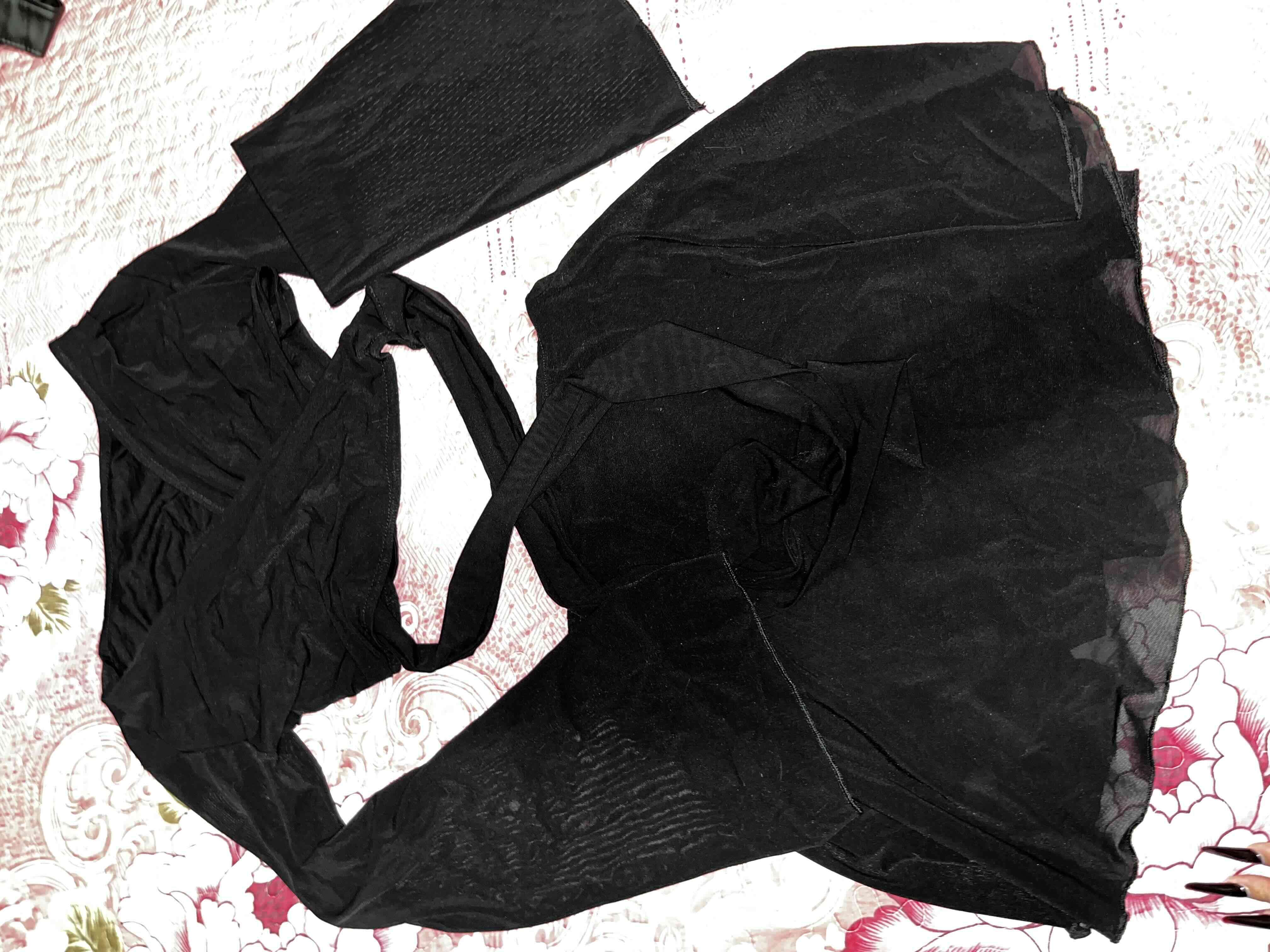 Vestido negro elegante - miniatura 3