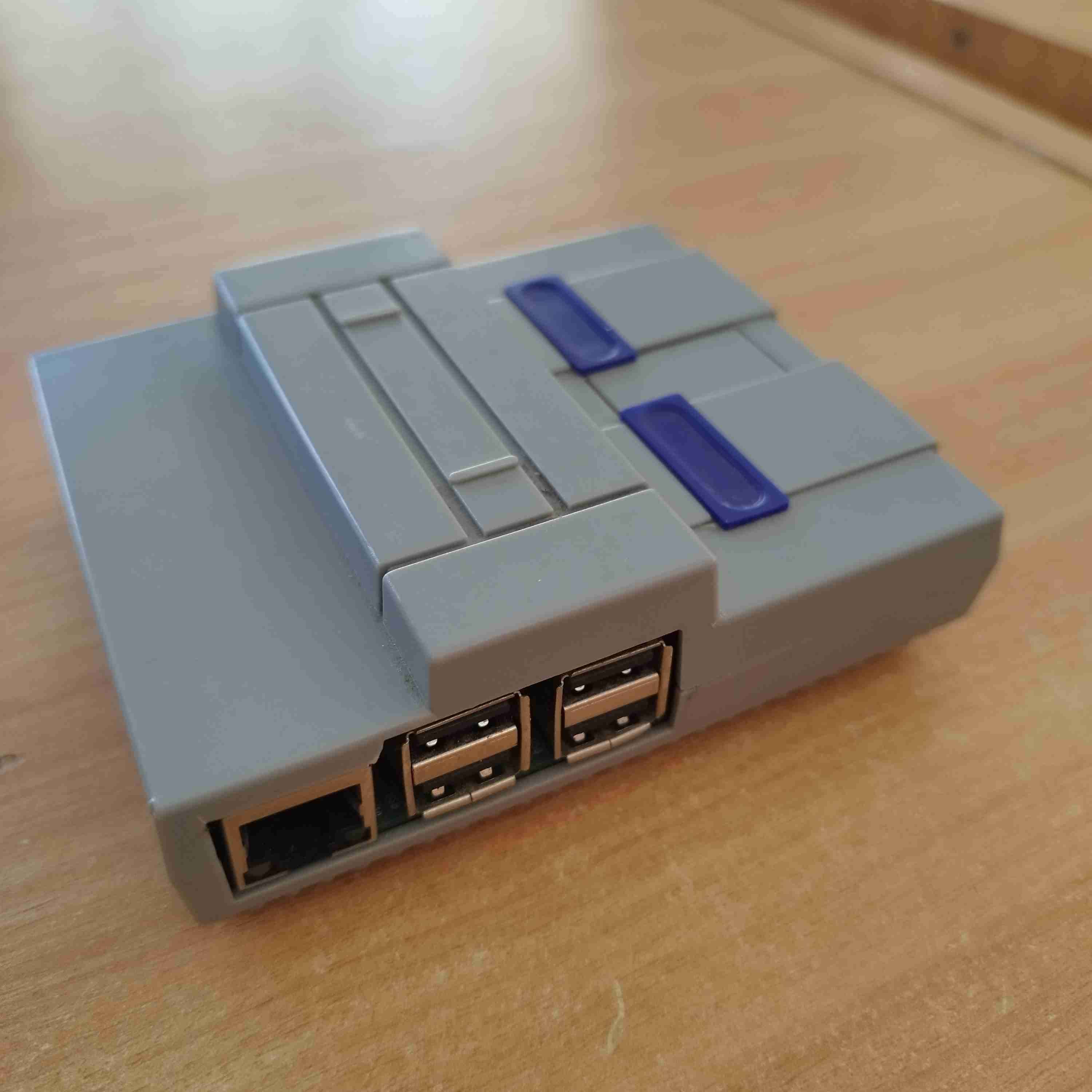 Raspberry Pi 3B+ + Carcasa SuperNintendo - miniatura 2