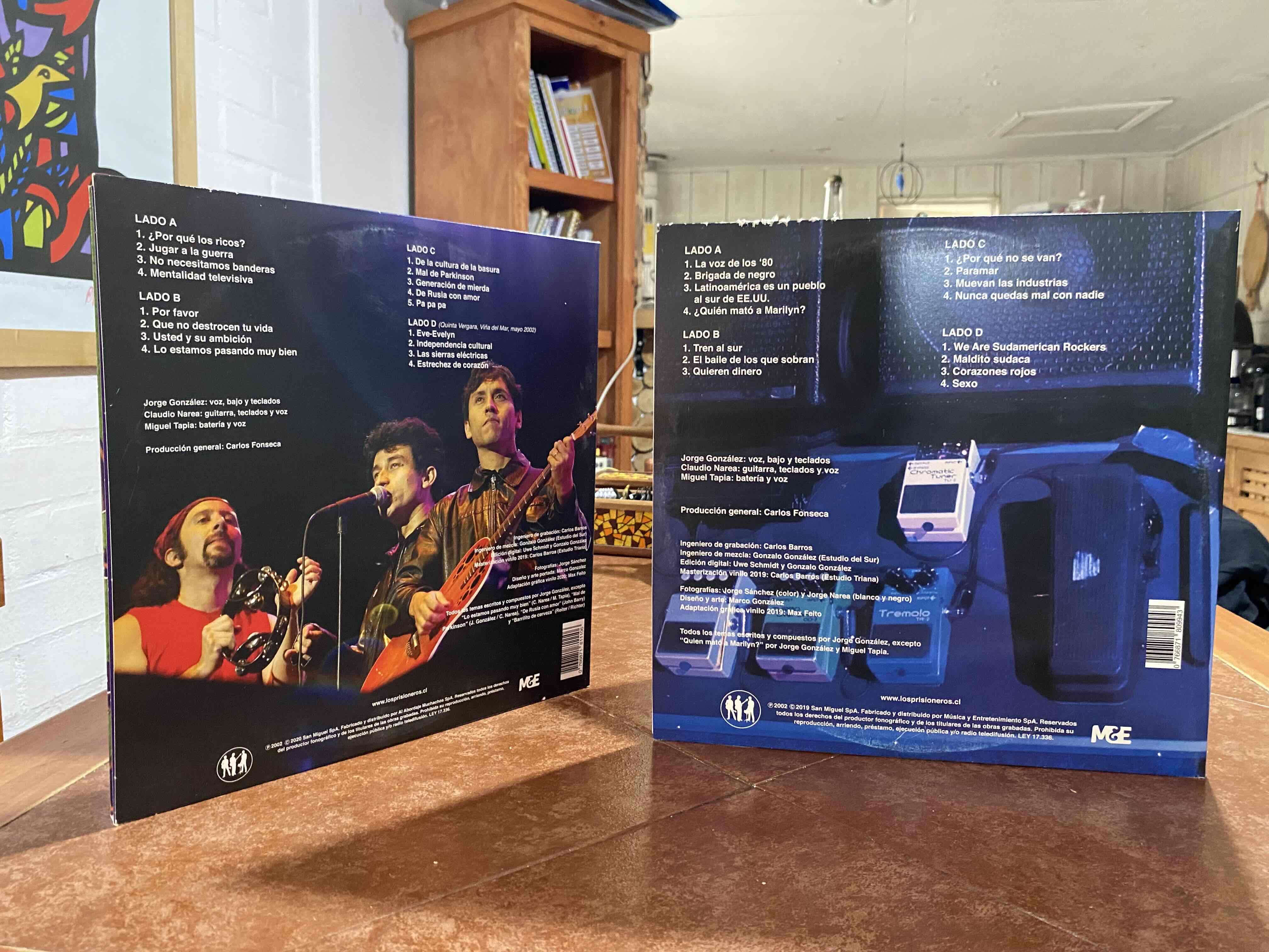 Vinilos Los Prisioneros - Estadio Nacional - miniatura 2