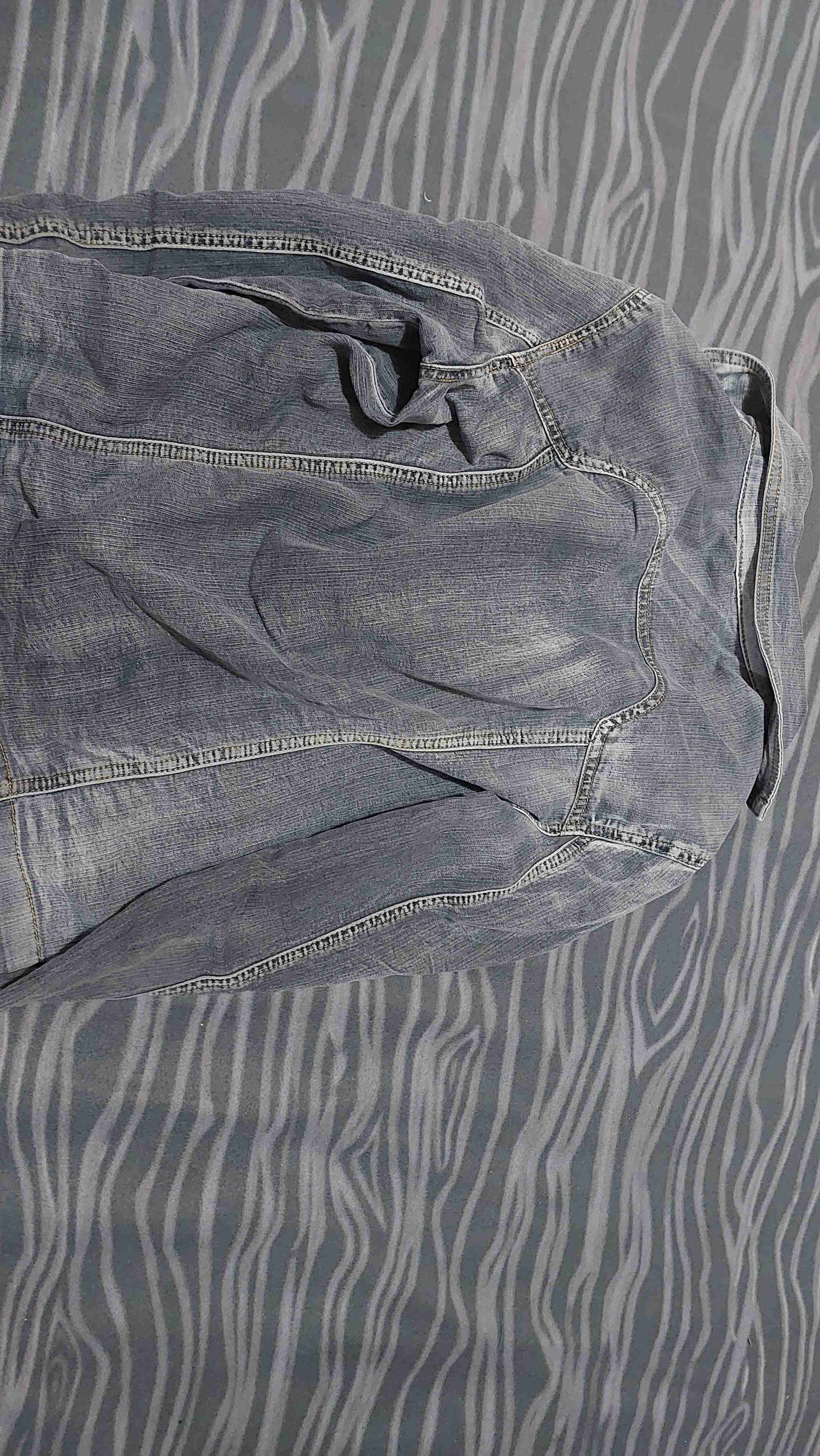 Chaqueta de mezclilla gris - miniatura 2