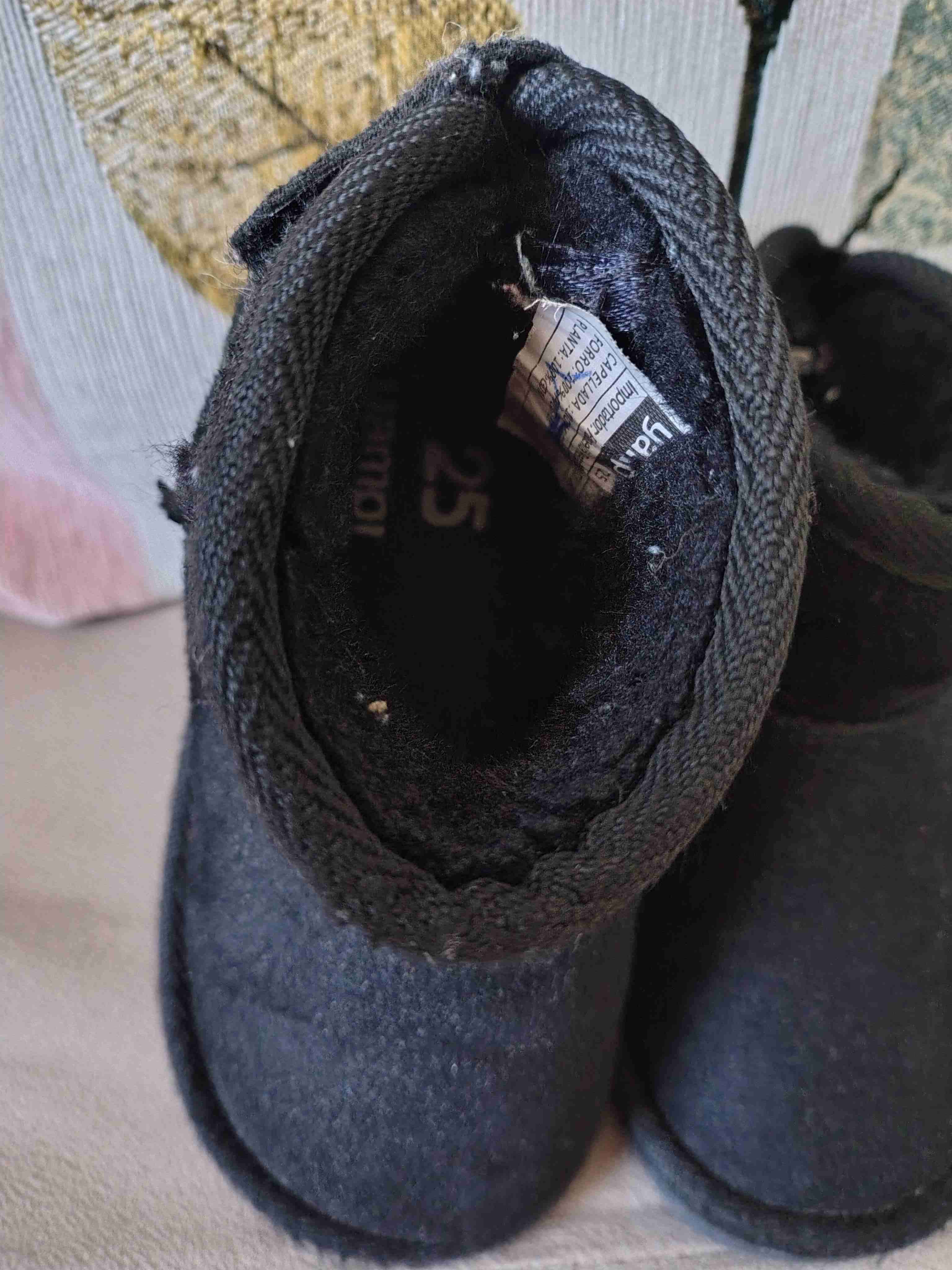 Botines negros para niña - miniatura 4