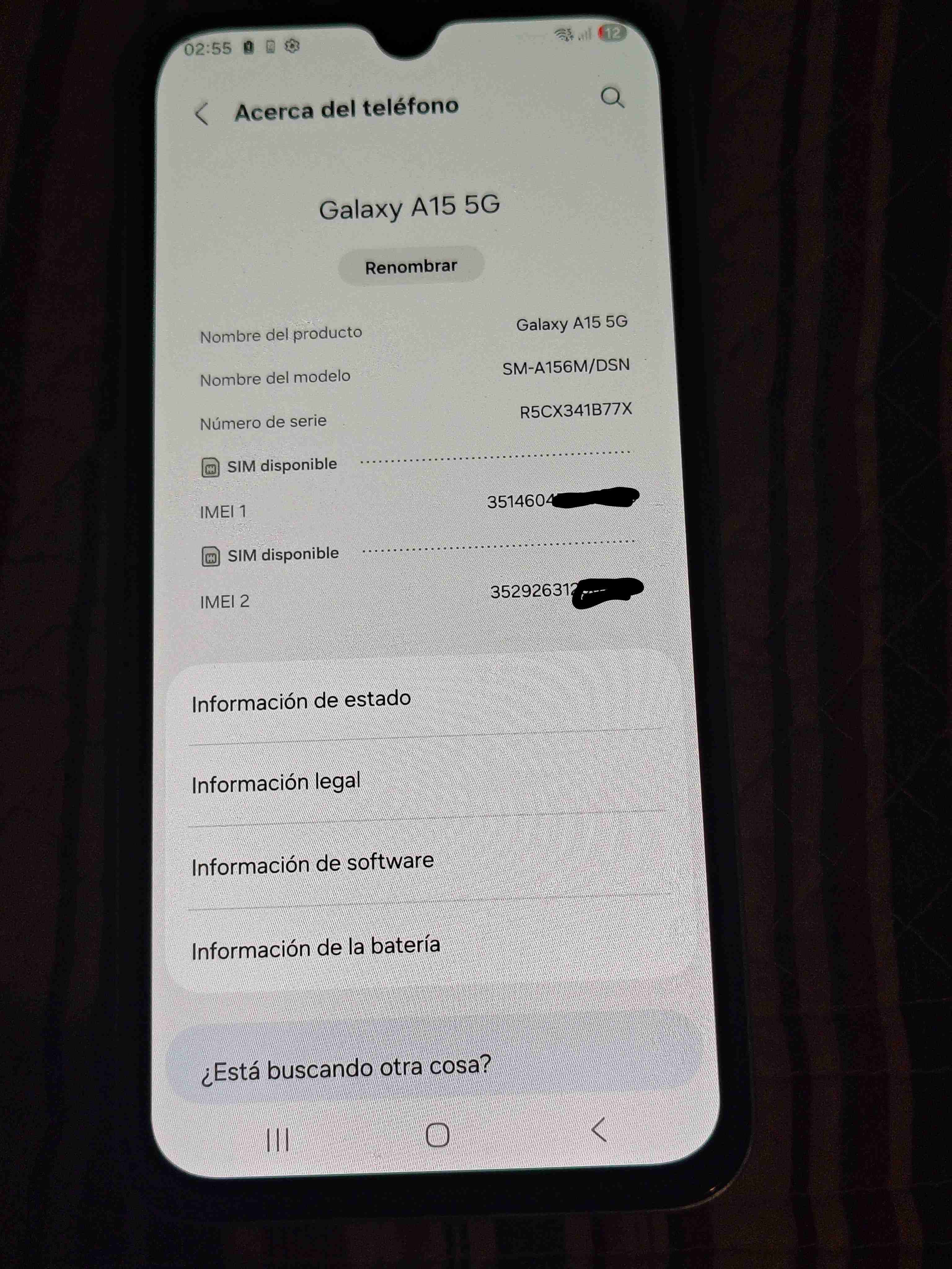 Smartphone Samsung A15 5G 128GB - miniatura 5