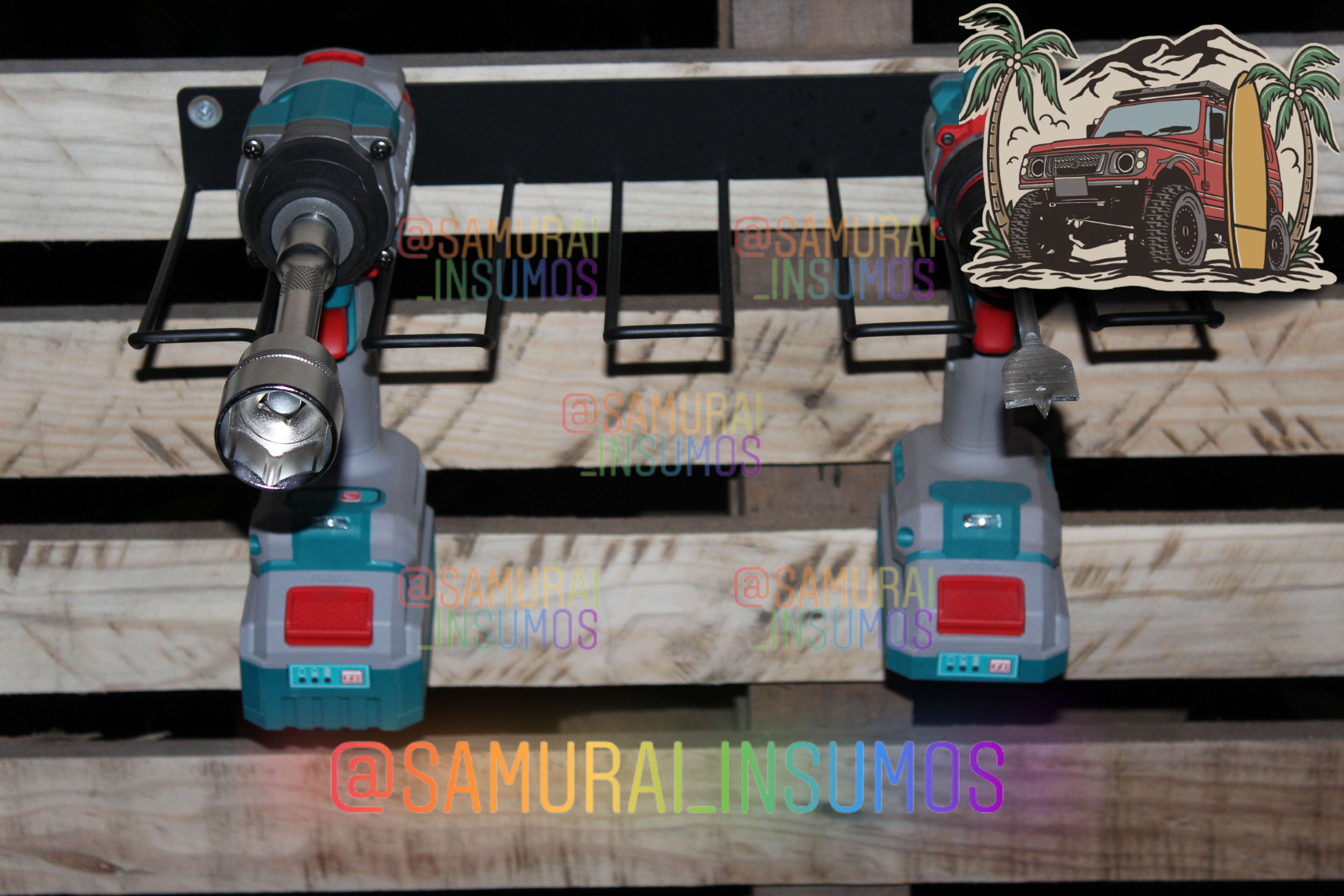 Rack Organizadorx4Taladros Percutor-Llaves Impacto - 4