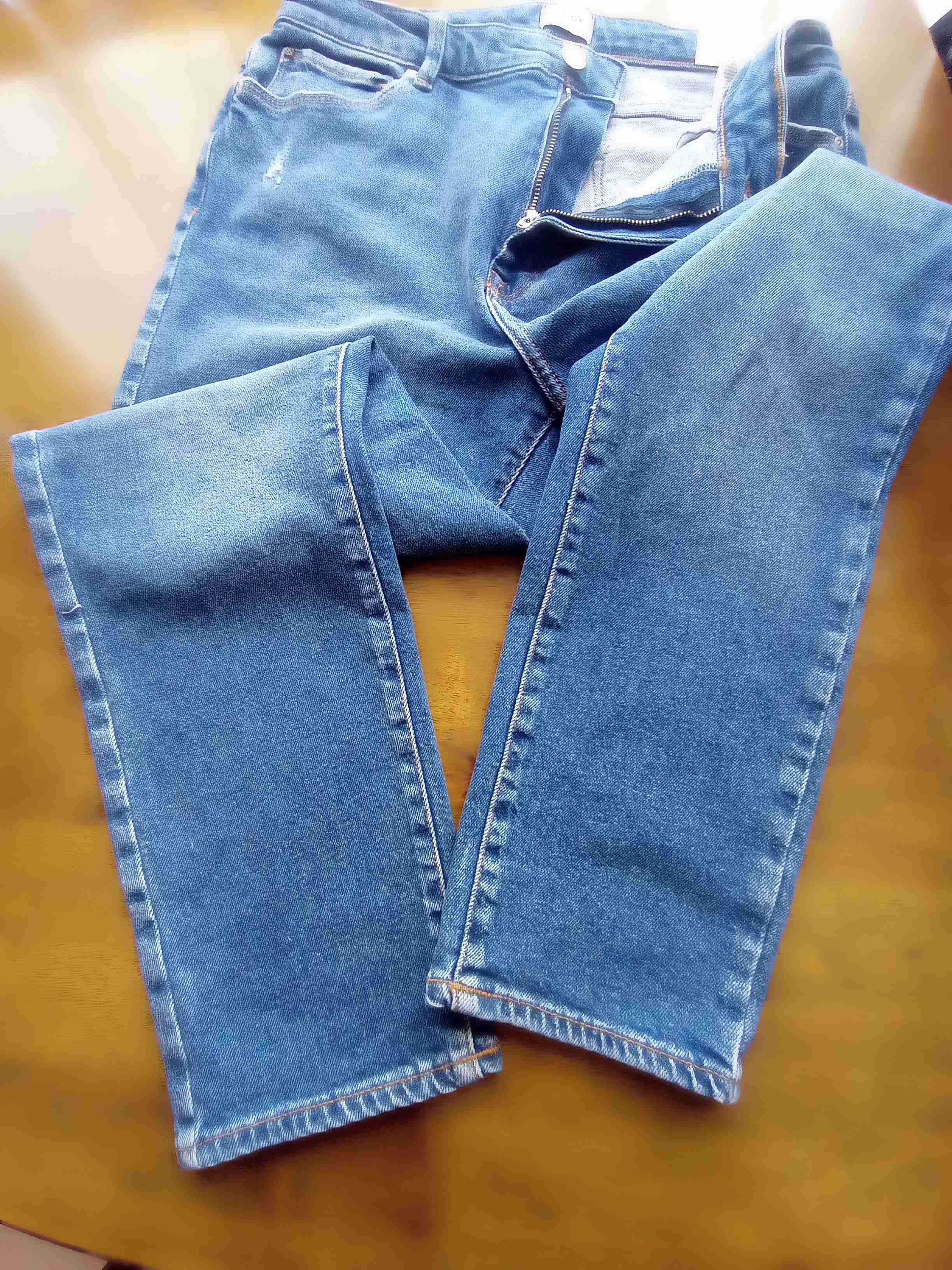 Jeans azul casual - miniatura 3