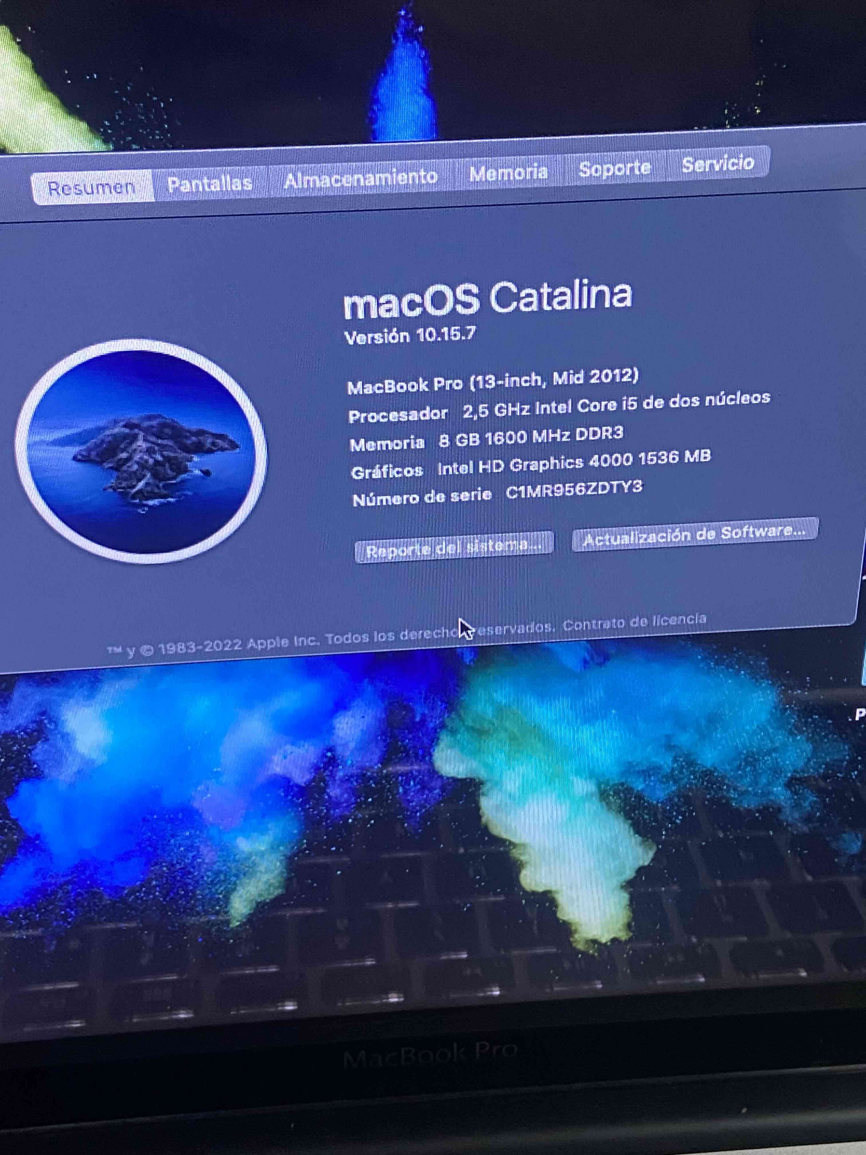 MacBook Pro 13” Mid 2012 – SSD 500GB + 8GB RAM - miniatura 3
