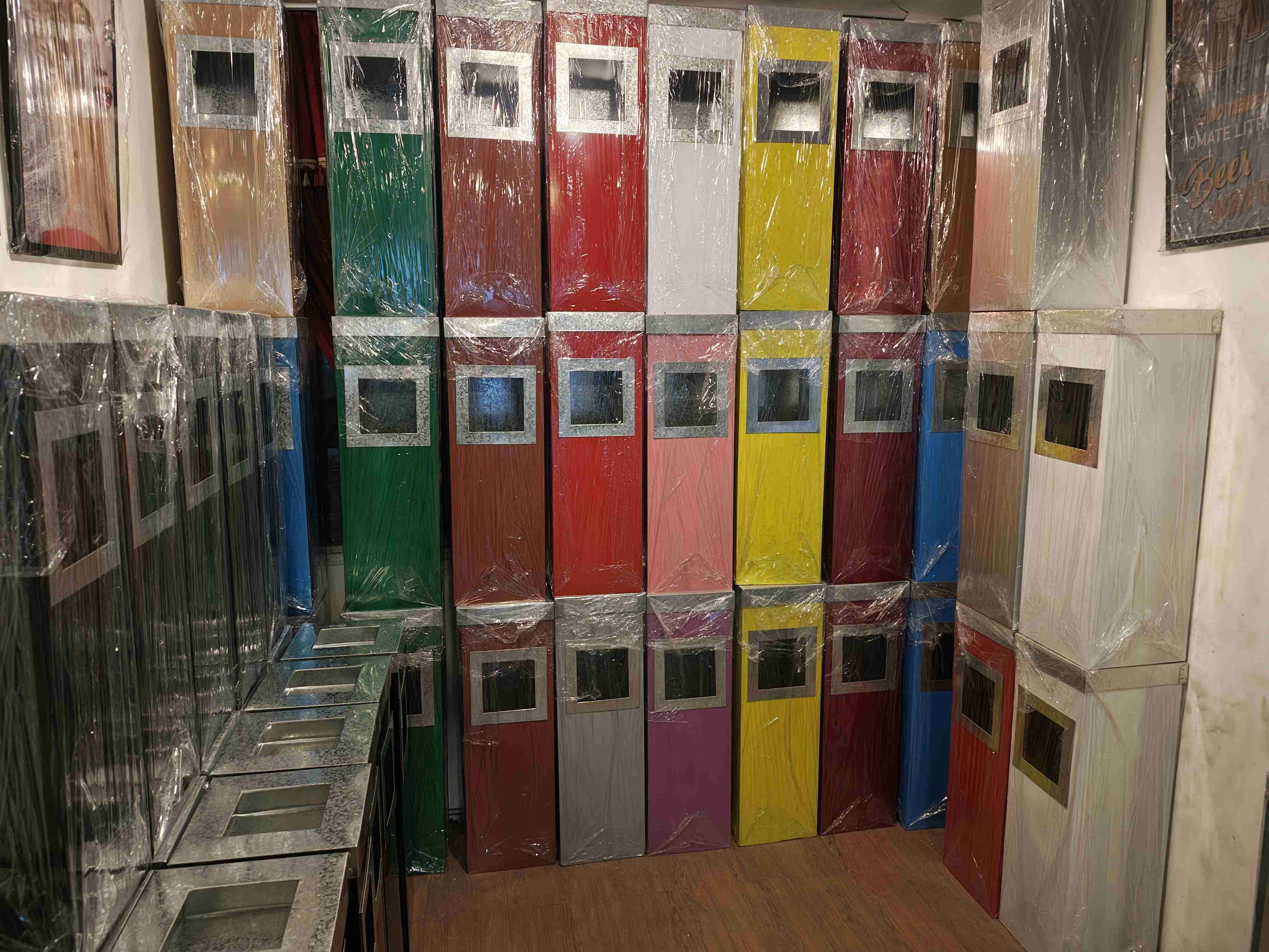 BASURERO MAS CENICEROS DE EXTERIOR - 3