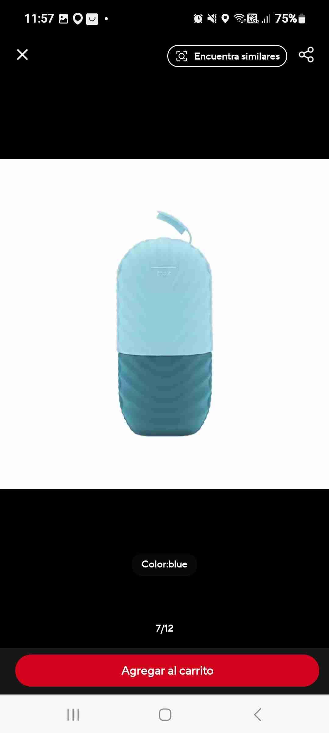 Molde de silicona para hieloterapia facial - miniatura 2