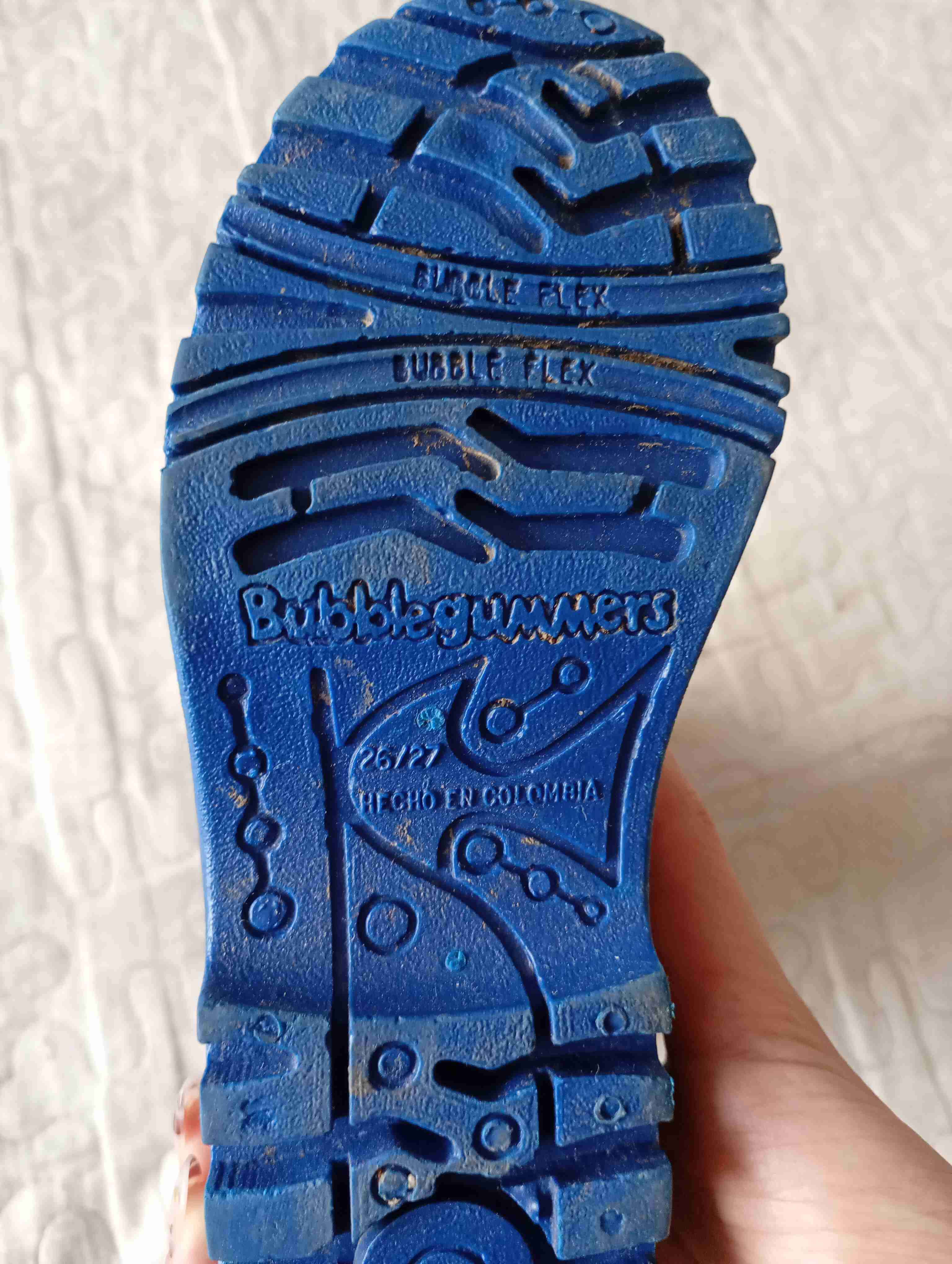 Botas de lluvia azules para niños - miniatura 2