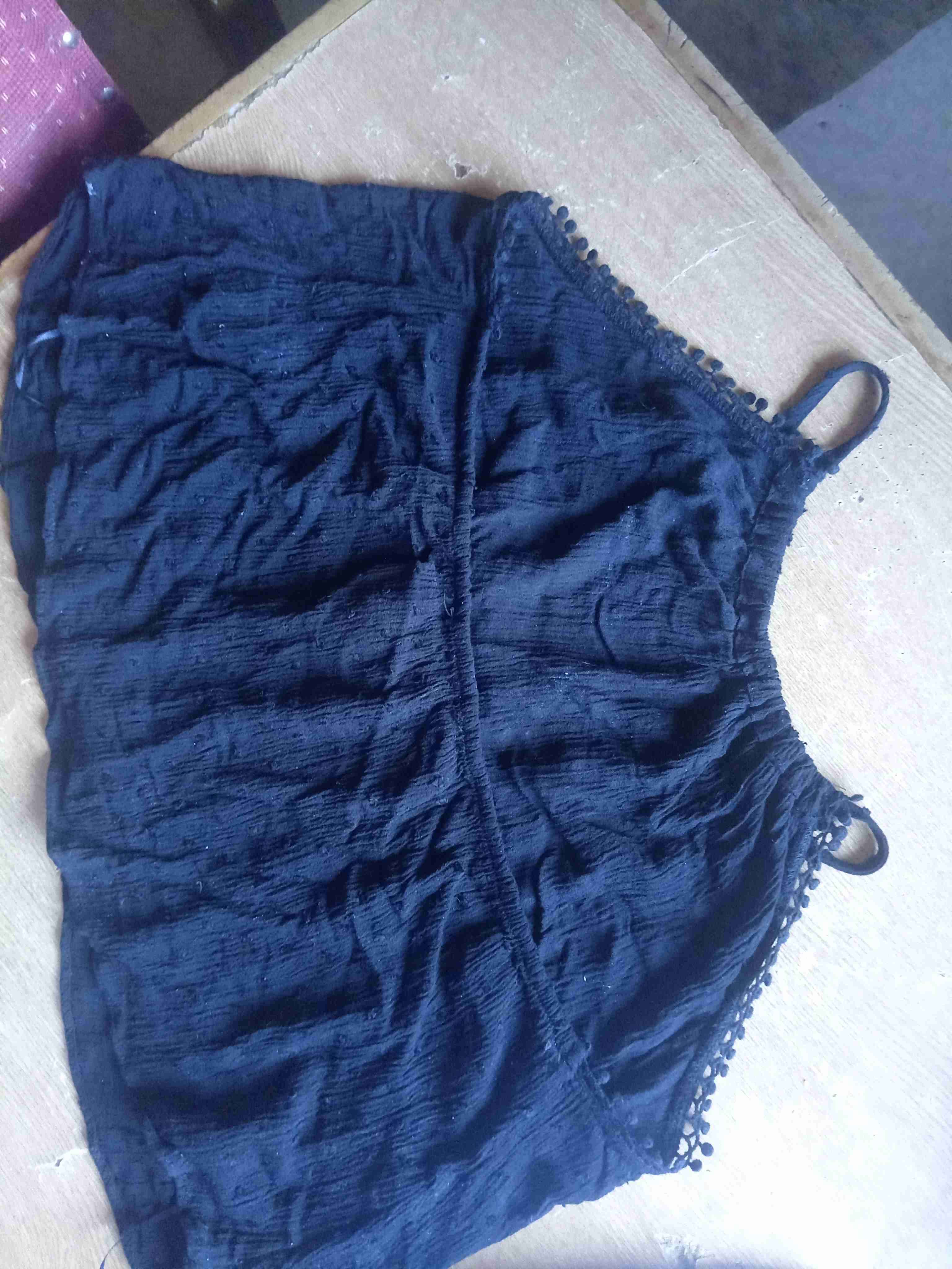 Top negro con tirantes por todo - 2