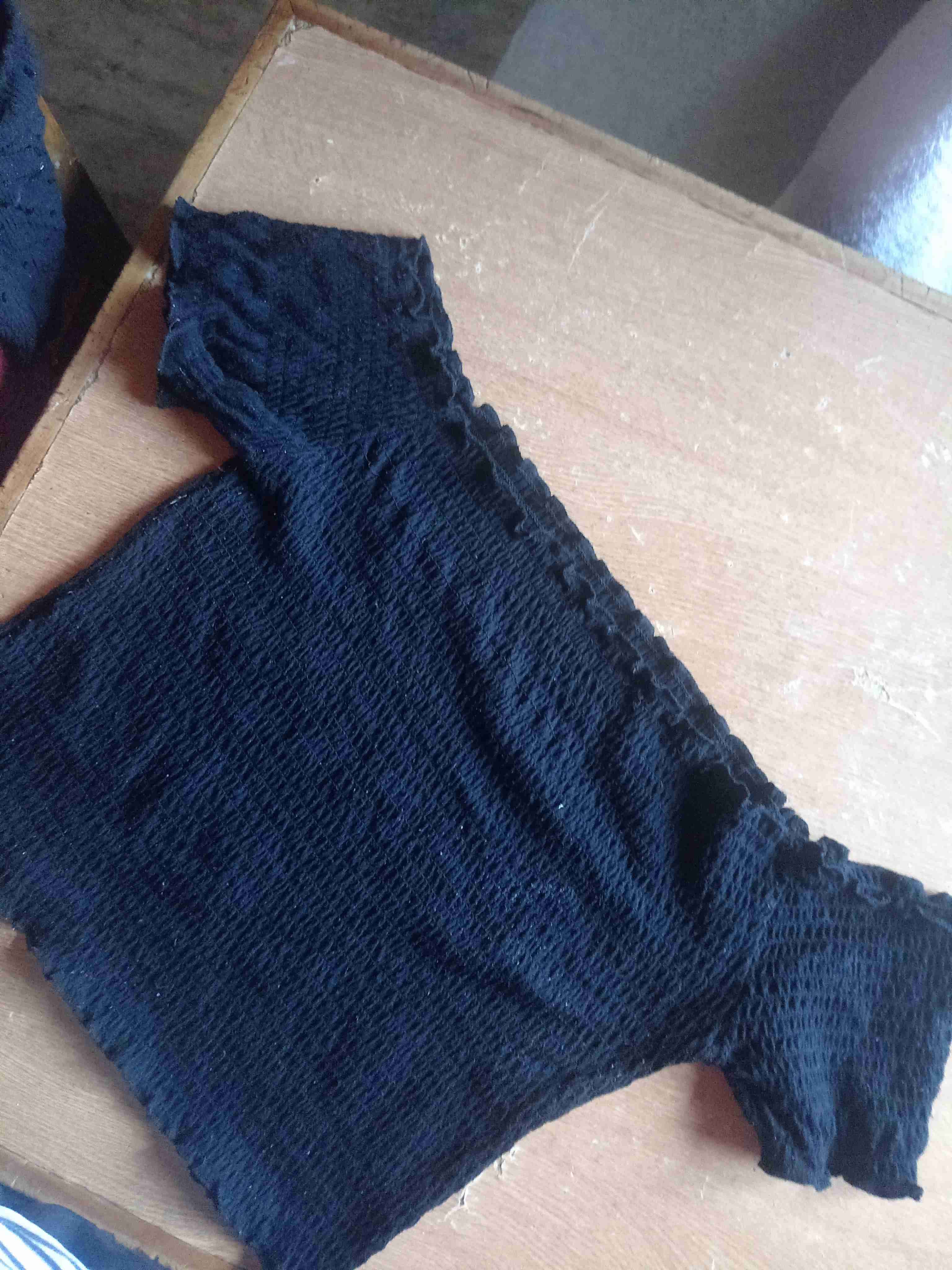 Top negro con tirantes por todo - 3