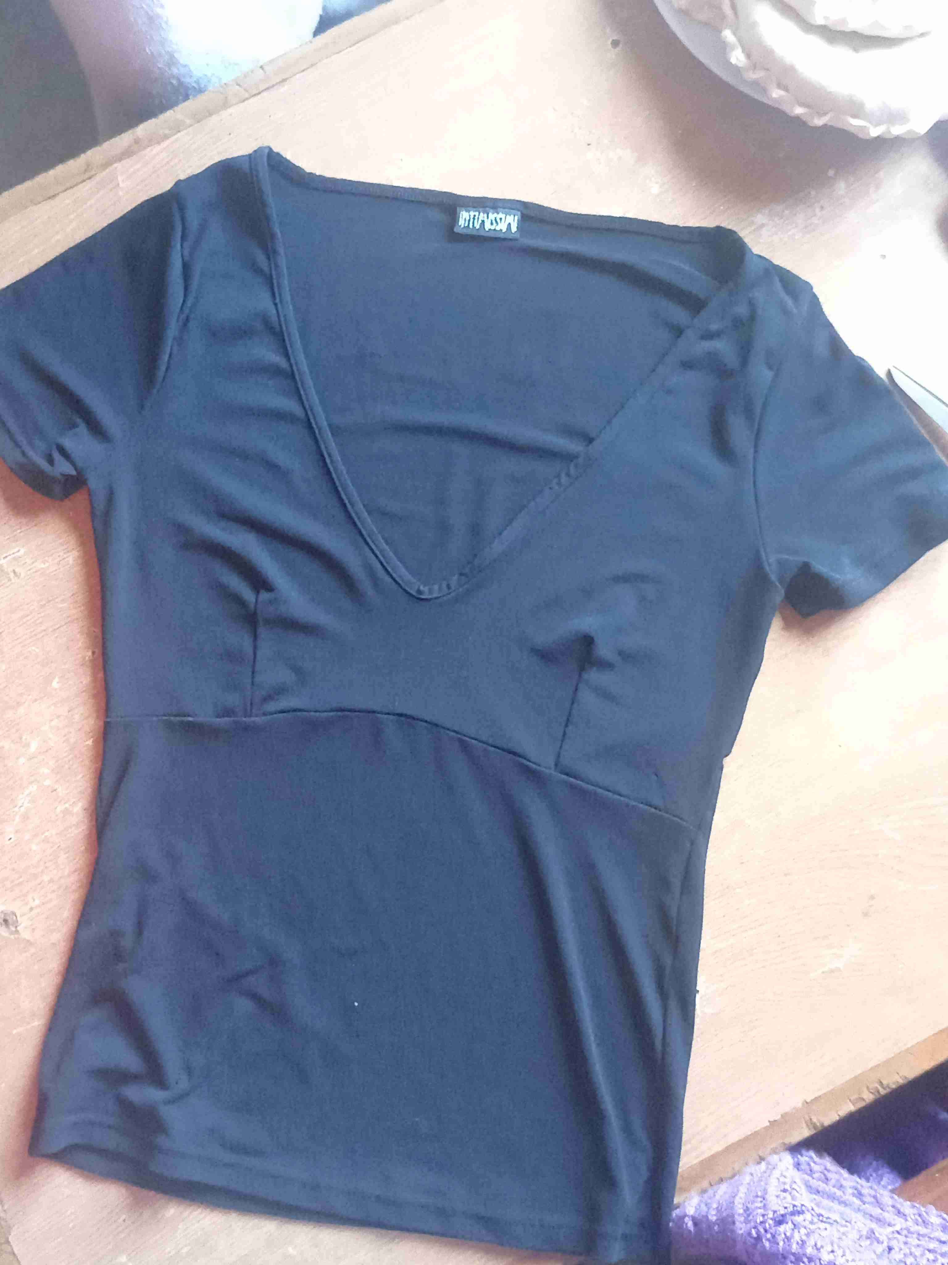 Top negro con tirantes por todo - 4